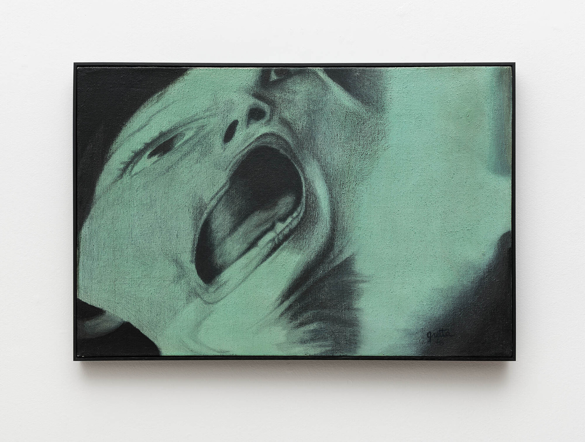Transformations I (VII/VI), 1976 Oil and graphite on paper 54 x 81 cm