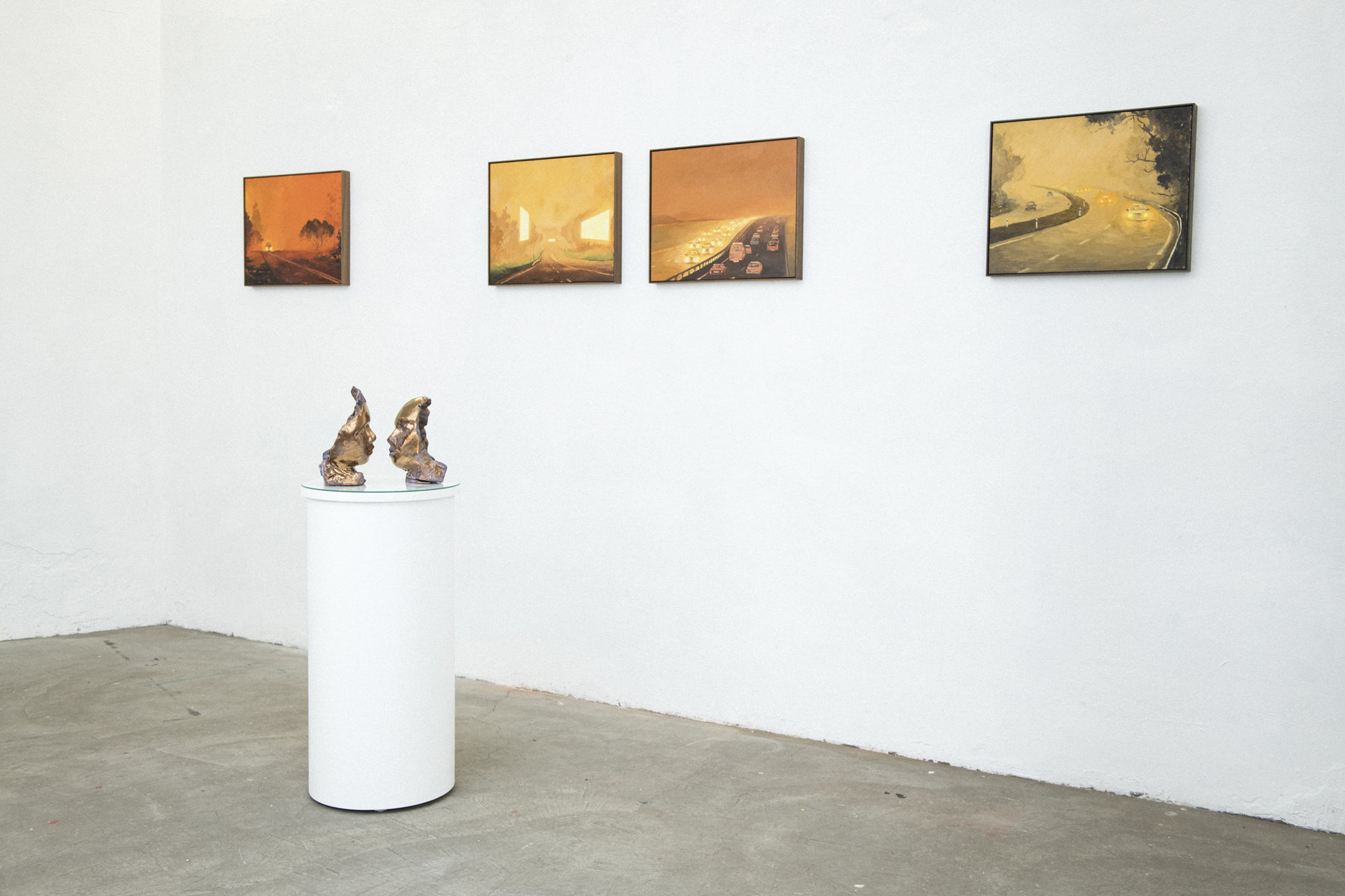 Robert Brambora, Outro, 2022, exhibition view, Sans titre (2016), Milan