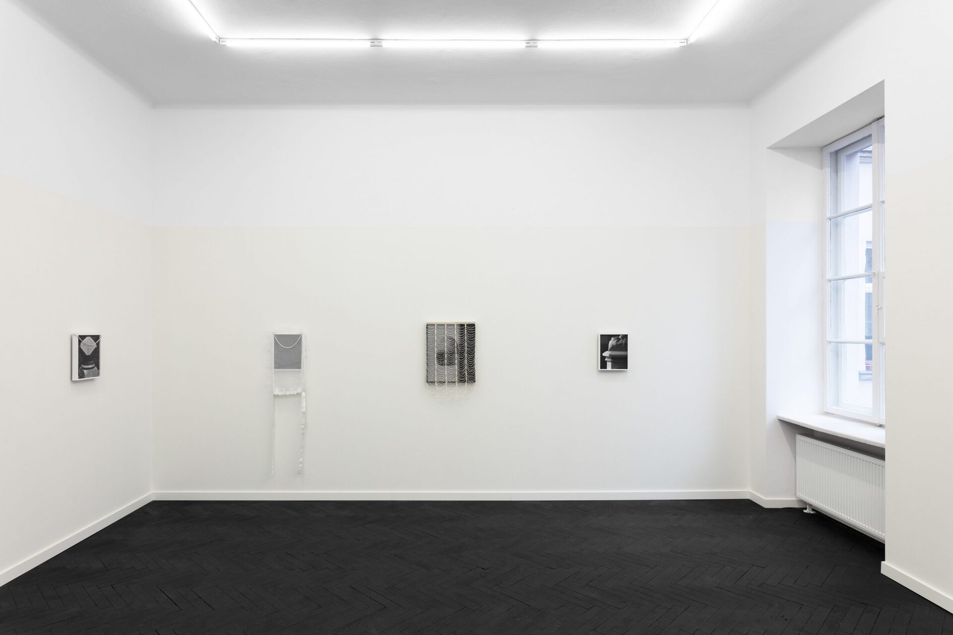 Anna Orłowska, Sankt Anna, solo show at Gunia Nowik Gallery, 2022, exhibition view; photo: Katarzyna Legendź