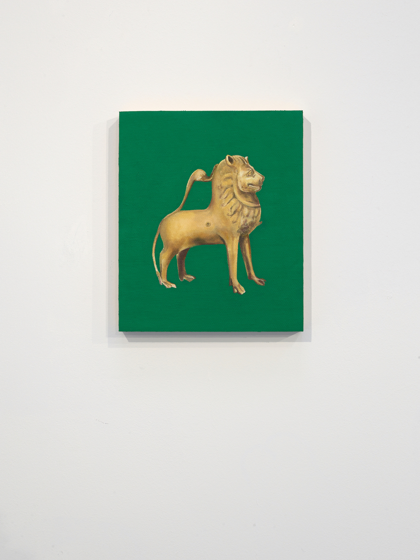 Ye Olde Gold Lion, oil on canvas, 30x25cm, 2022