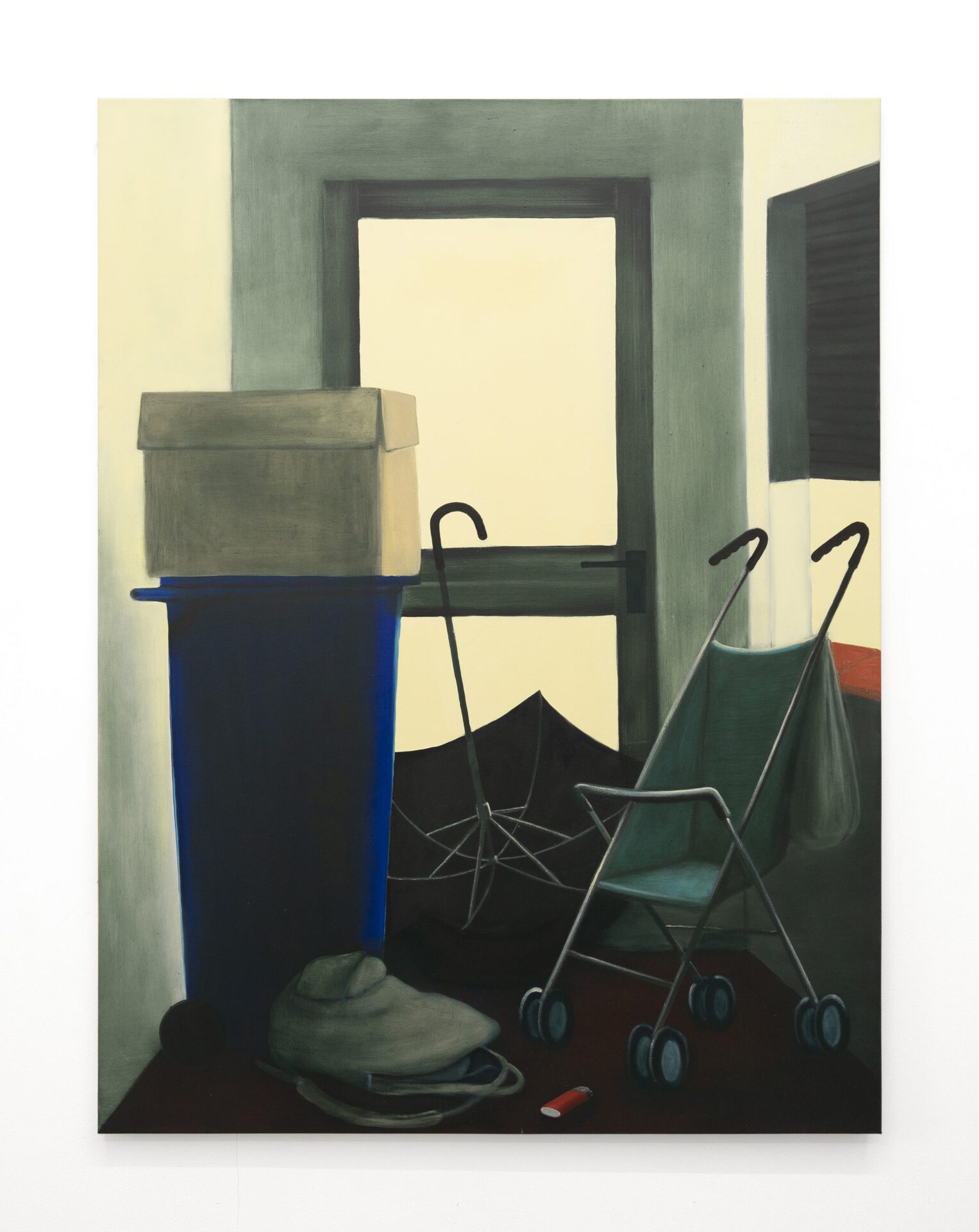 Simon Modersohn, Vorschub, 2022, Oil on canvas, 170 x 130 cm, 66 7/8 x 51 1/8 in
