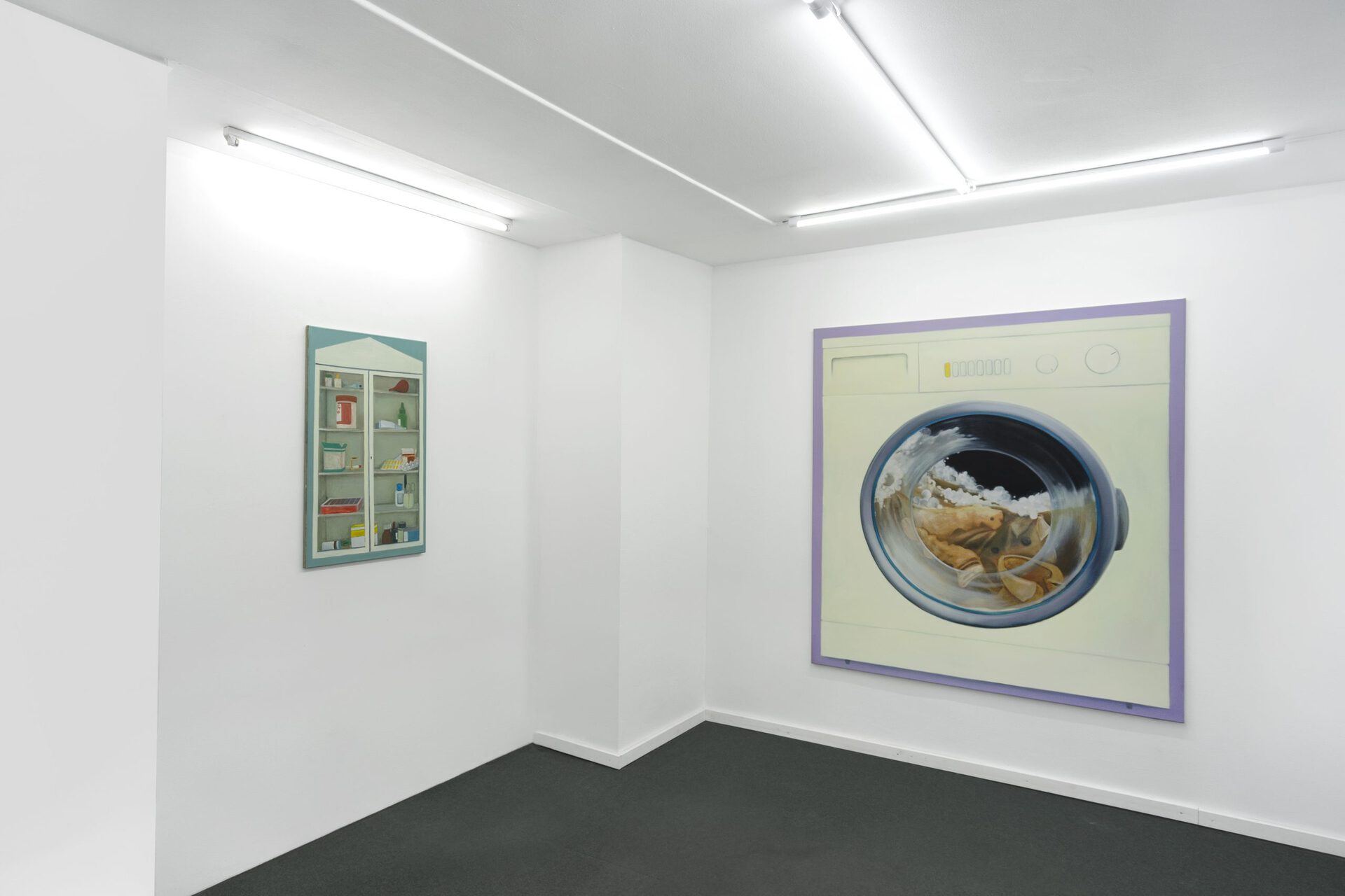 Installation view: Simon Modersohn, Versprochen, 2022