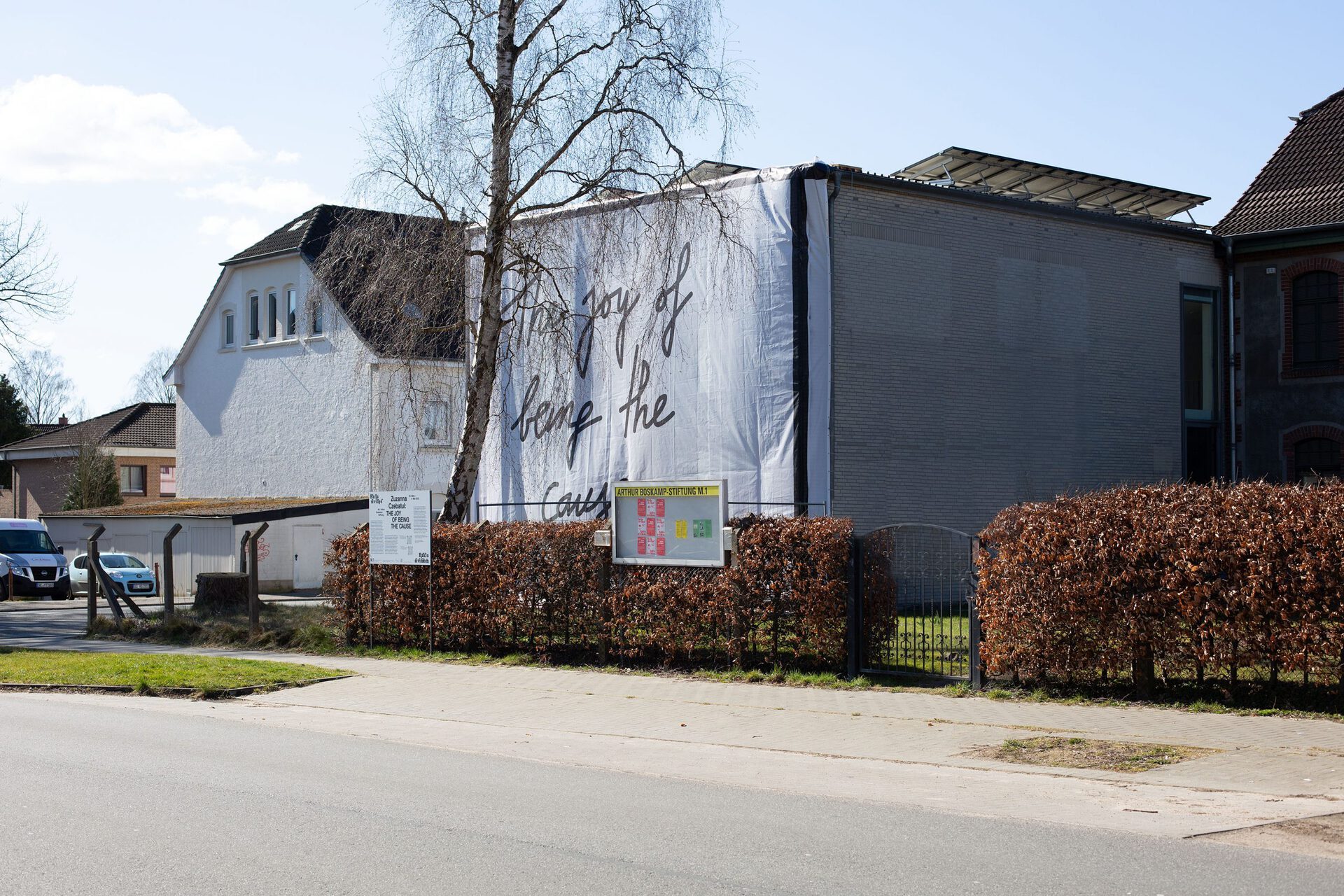 THE JOY OF BEING THE CAUSE, Zuzanna Czebatul, 2022, installation view. EXCLUSIVITIES-EXKLUSIVITÄTEN, M.1 Arthur Boskamp-Stiftung. Photo Jens Franke #7