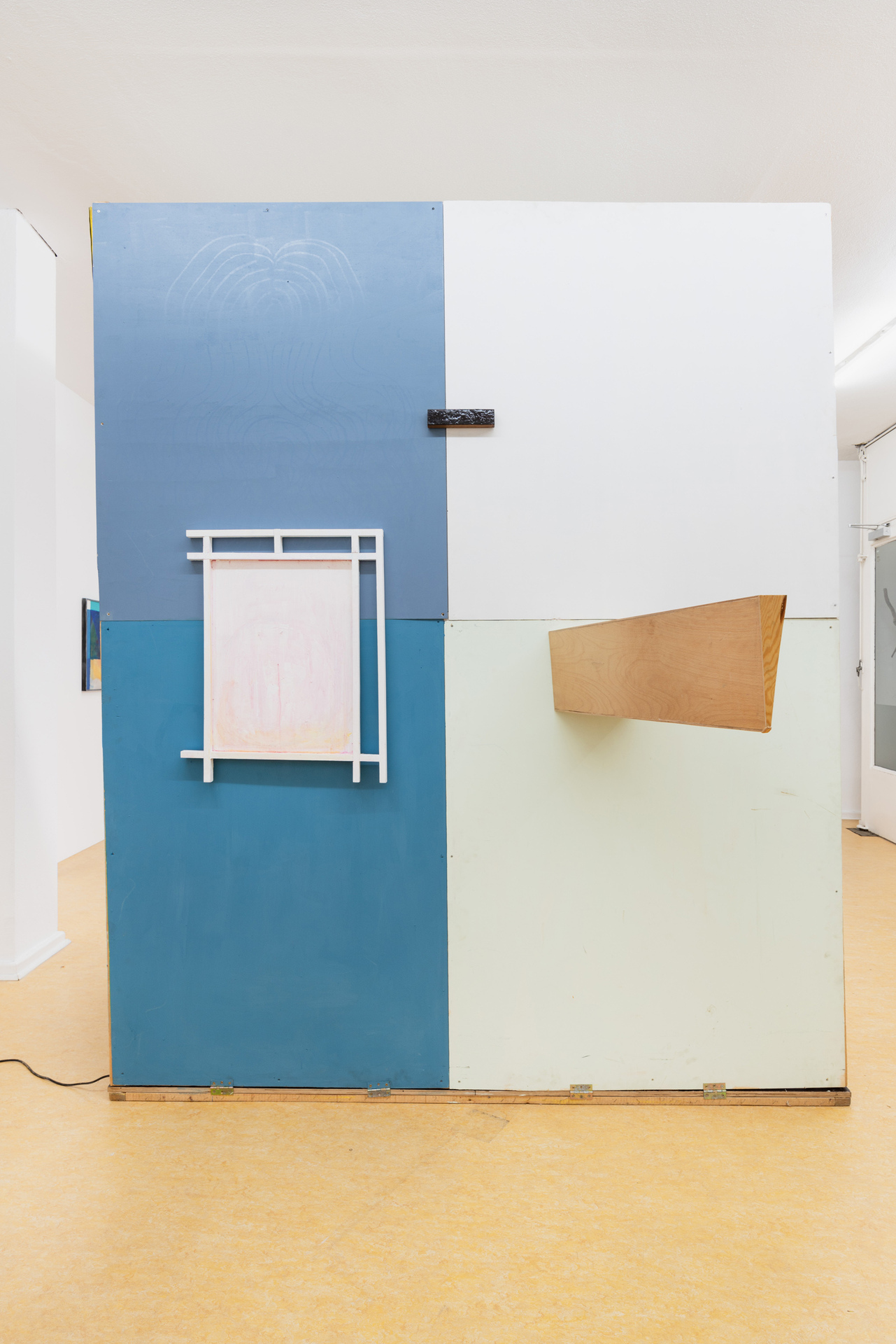 Tillmann Terbuyken, Ohne Titel (Bühnenentwurf), 2011–2022, back side
