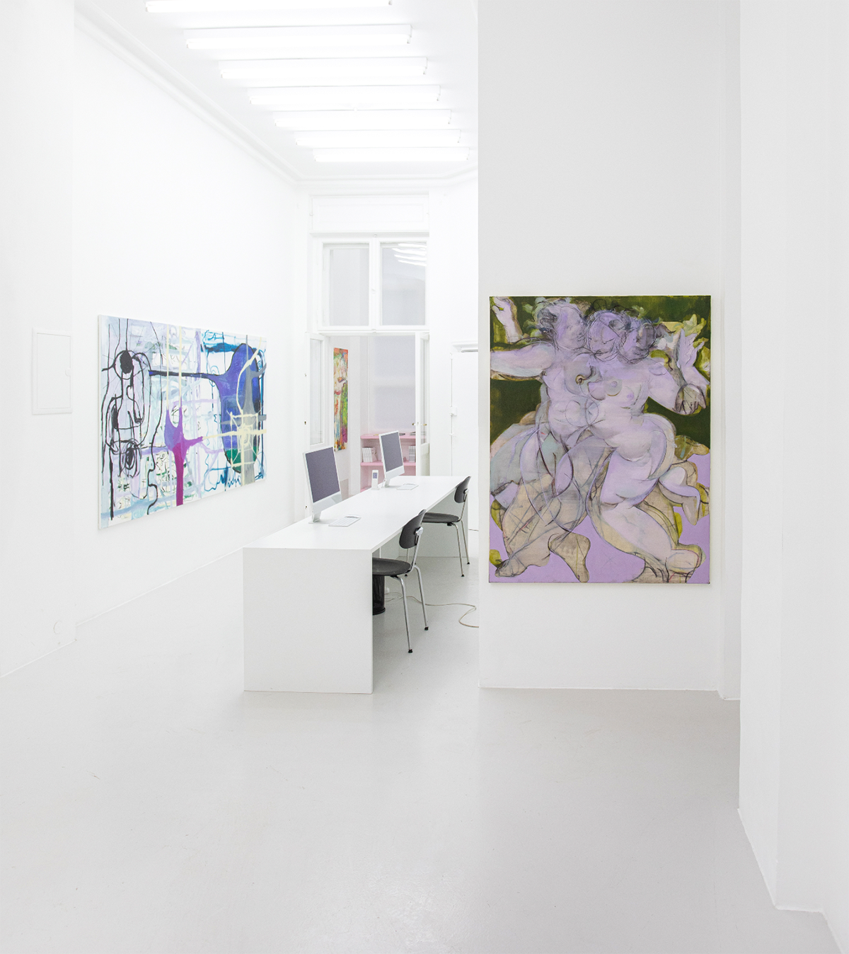 installation view  TOTAL RECALL  2022  galerie burster