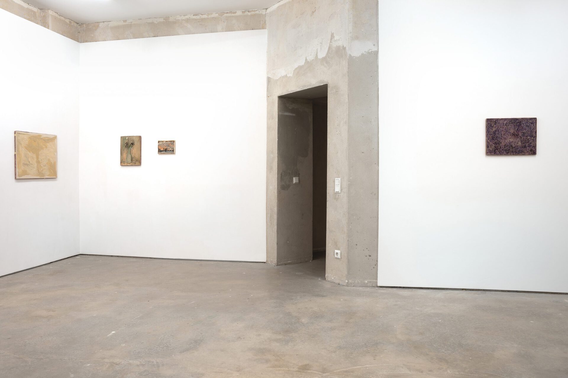 Vera Palme, Paintings und was sie von sich halten, New Toni, Berlin, 2021, installation view