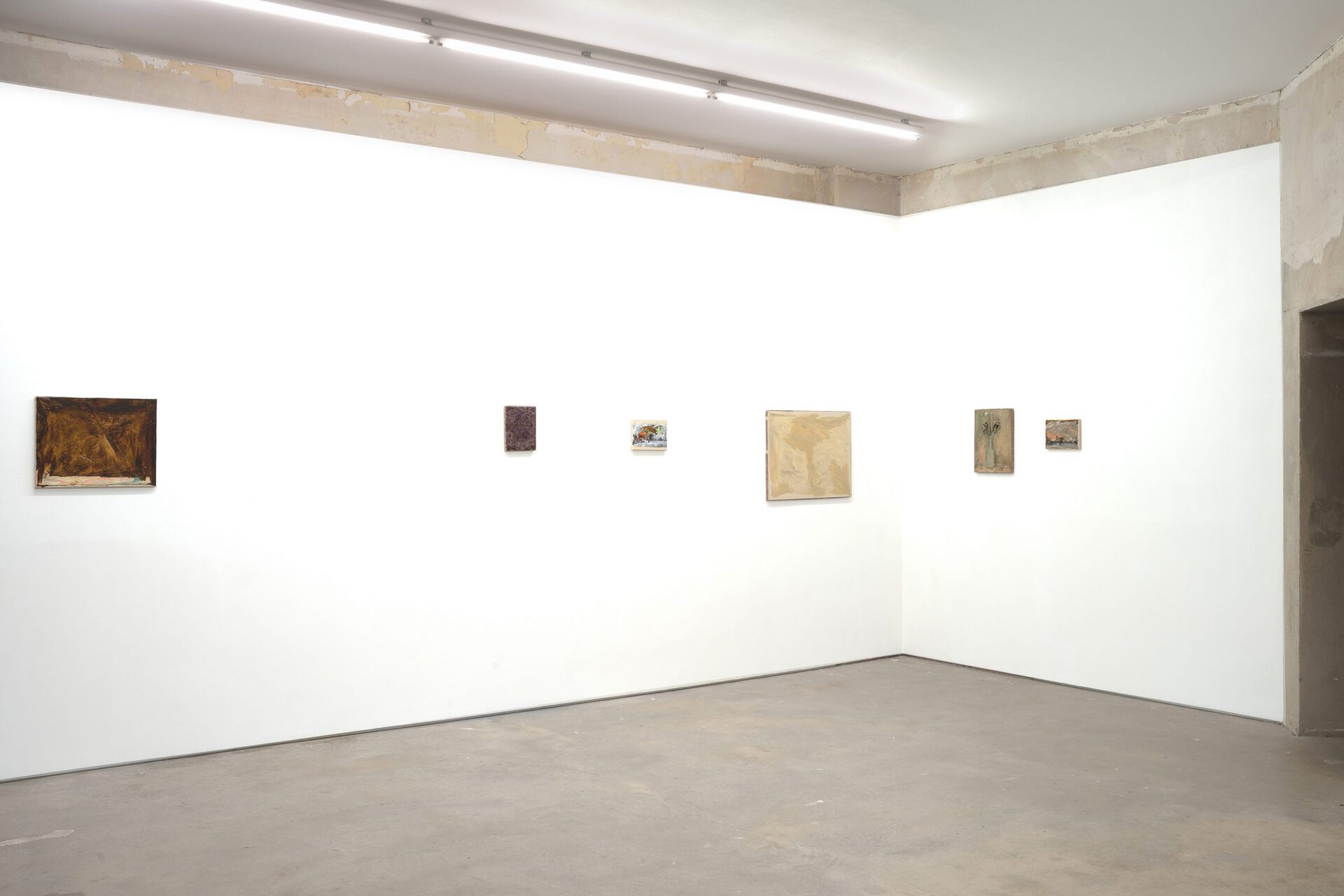 Vera Palme, Paintings und was sie von sich halten, New Toni, Berlin, 2021, installation view