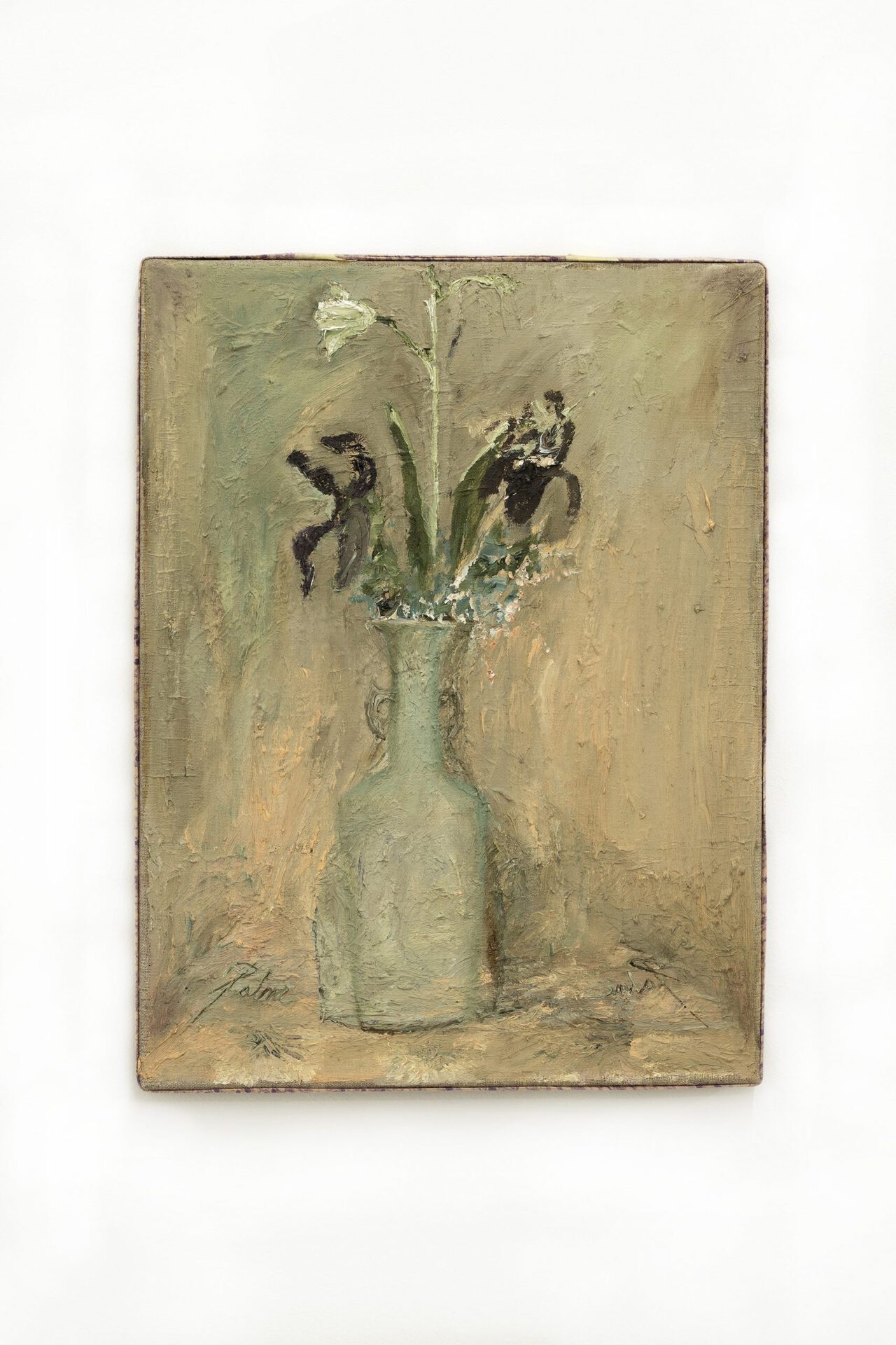 Vera Palme, Still Lifes V, 2019, 40x30 cm, oil on linen, velours