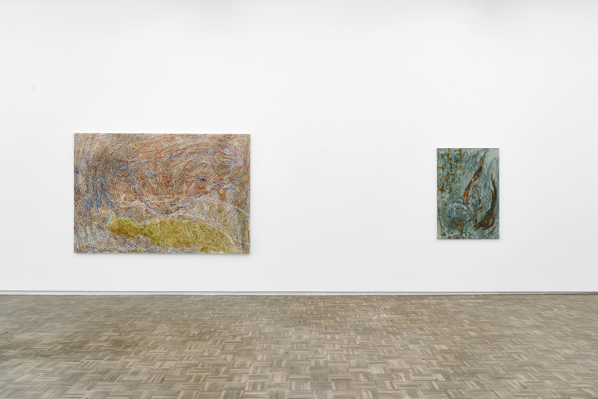 Achraf Touloub, 'Vies paralleles', 2022 | Installation view at blank projects, Cape Town (5)