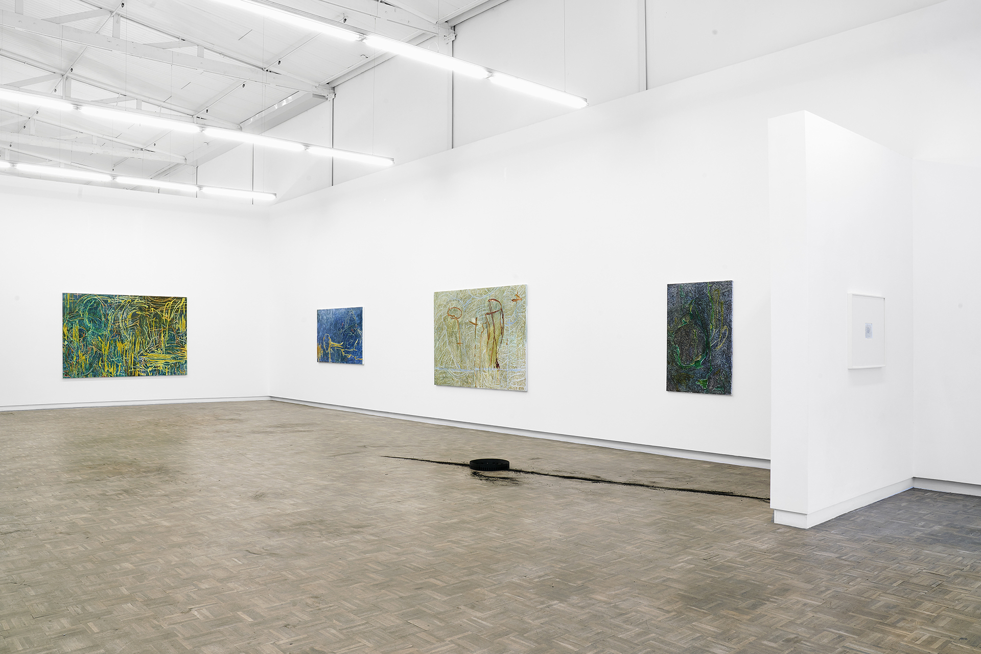 Achraf Touloub, 'Vies paralleles', 2022 | Installation view at blank projects, Cape Town (8)