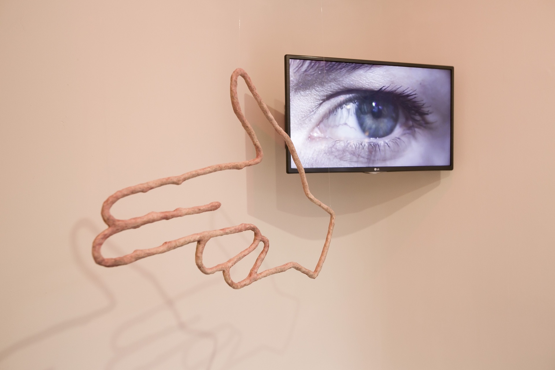 Agata Jarosławiec, Tonic Immobility, 2022, exhibition view