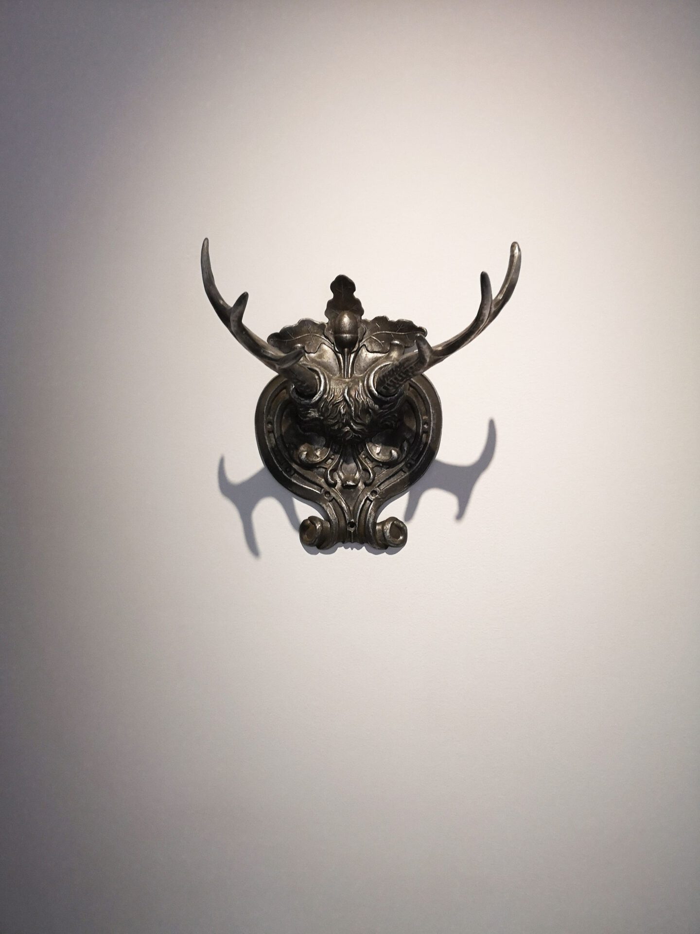 Andrius Erminas, from the series "Chmabers of Reminiscence", found object, metal, 2022