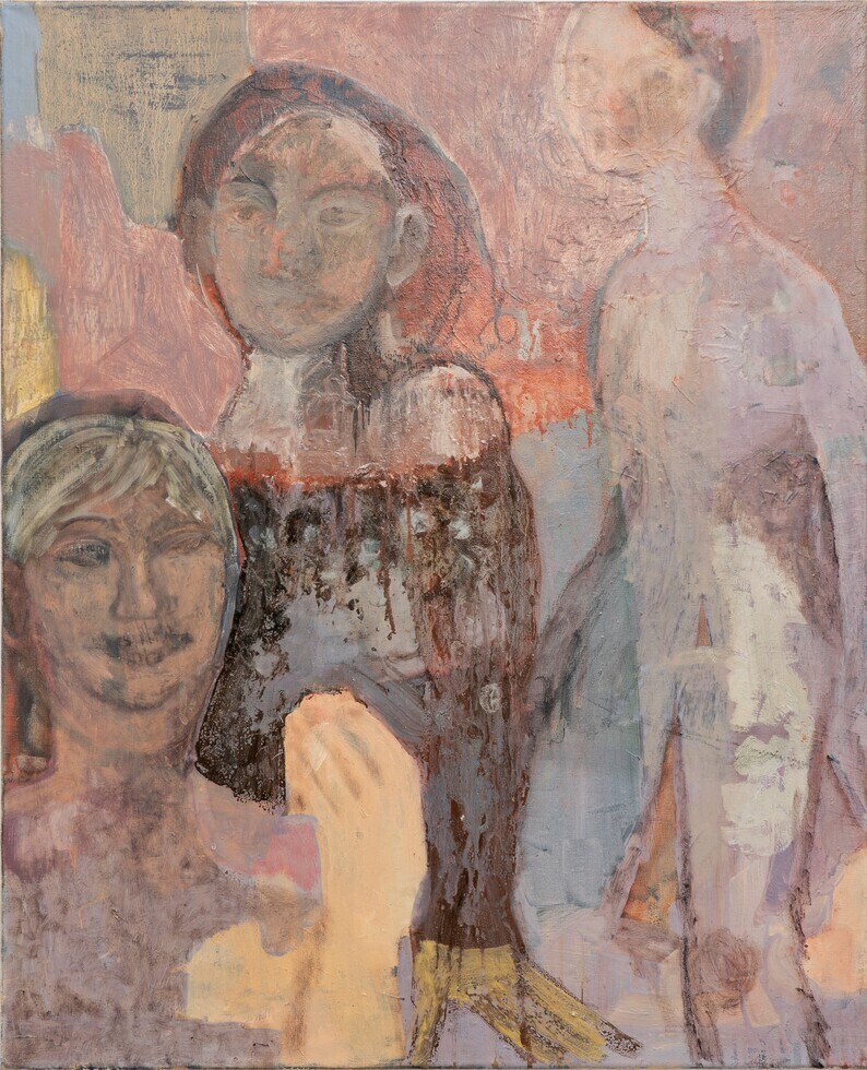 Barbara Wesołowska, Untitled, 2022, oil on linen, 85 x 68 cm