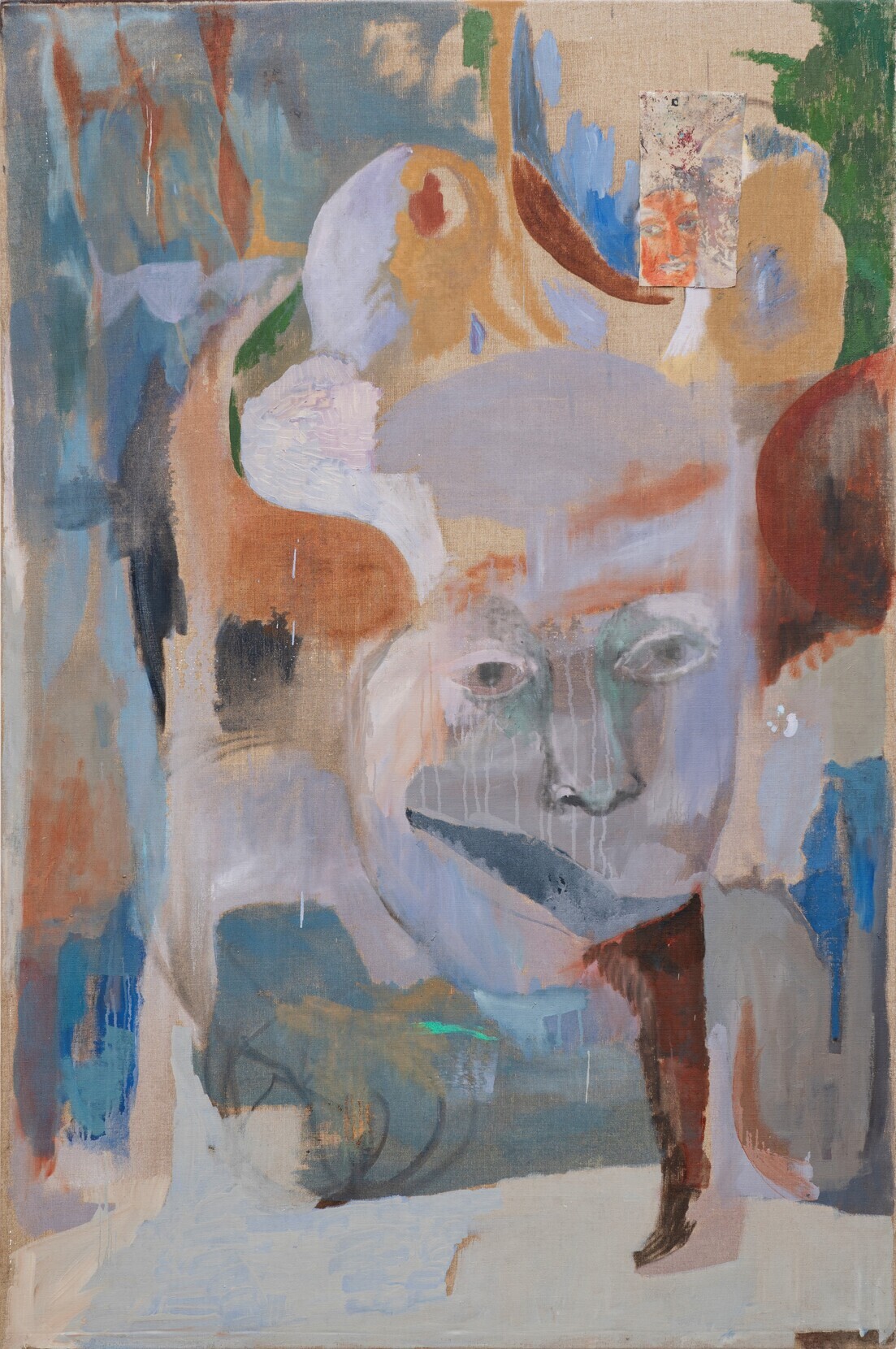 Barbara Wesołowska, Untitled, 2022, oil on linen, 180 x 120 cm