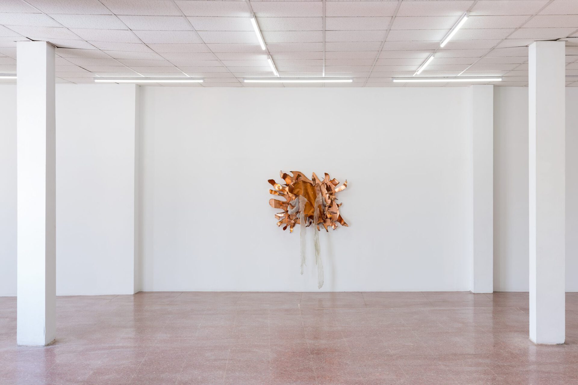 Lucía C. Pino, Amazon Quarterly vol 03. (content.) 2022. Copper, polymorphic plastic, textile, leather, polyester resin, fiberglass and iron. Artiatx, Bilbao.