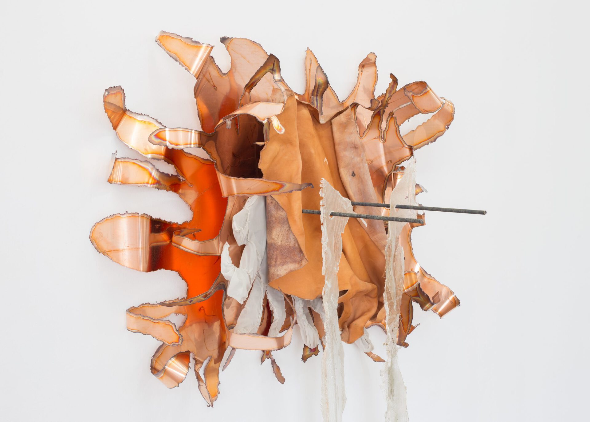 Lucía C. Pino, Amazon Quarterly vol 03. (content.) 2022. Copper, polymorphic plastic, textile, leather, polyester resin, fiberglass and iron. Artiatx, Bilbao.