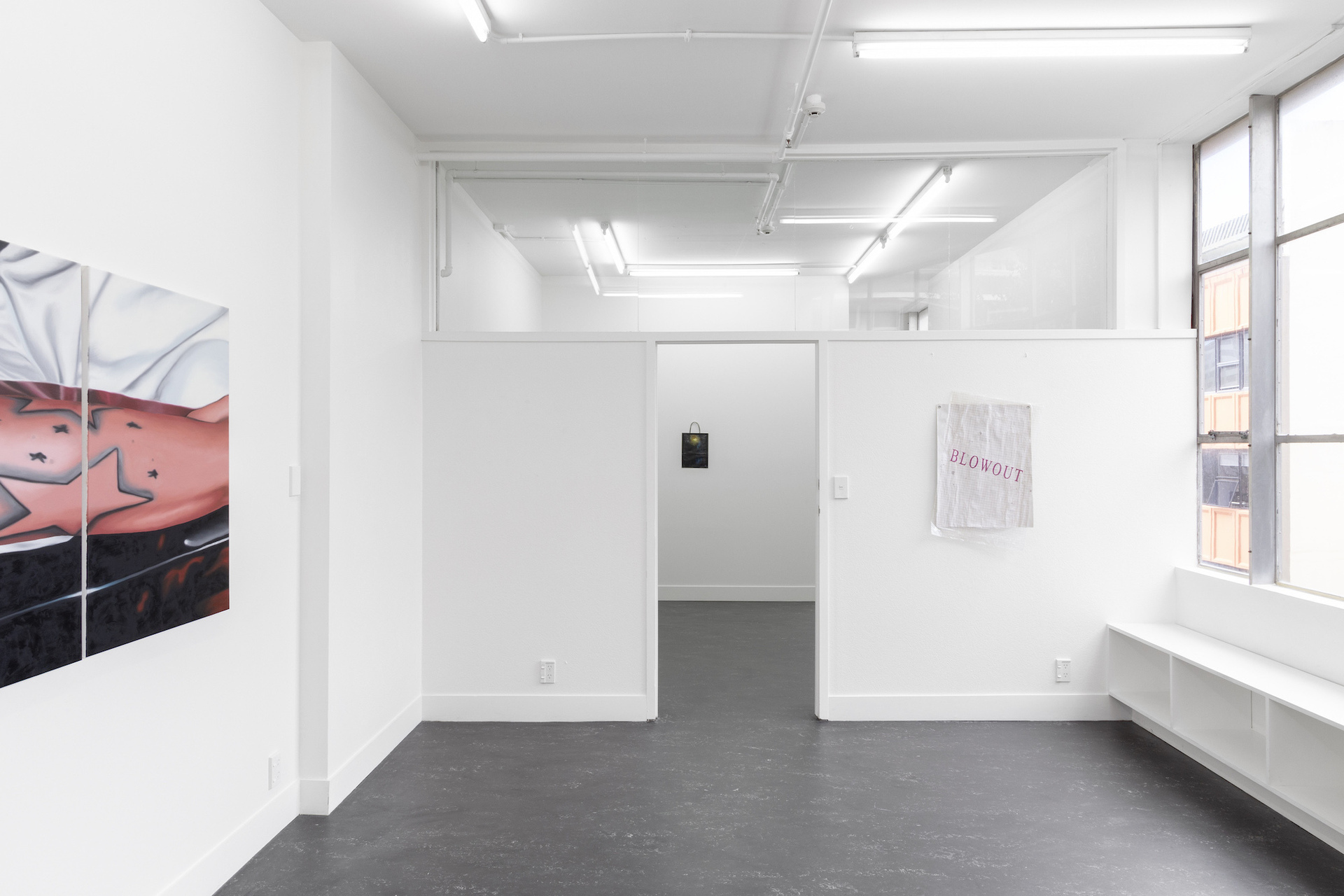 Blowout, installation view (3), Envy6011, Wellington, NZ