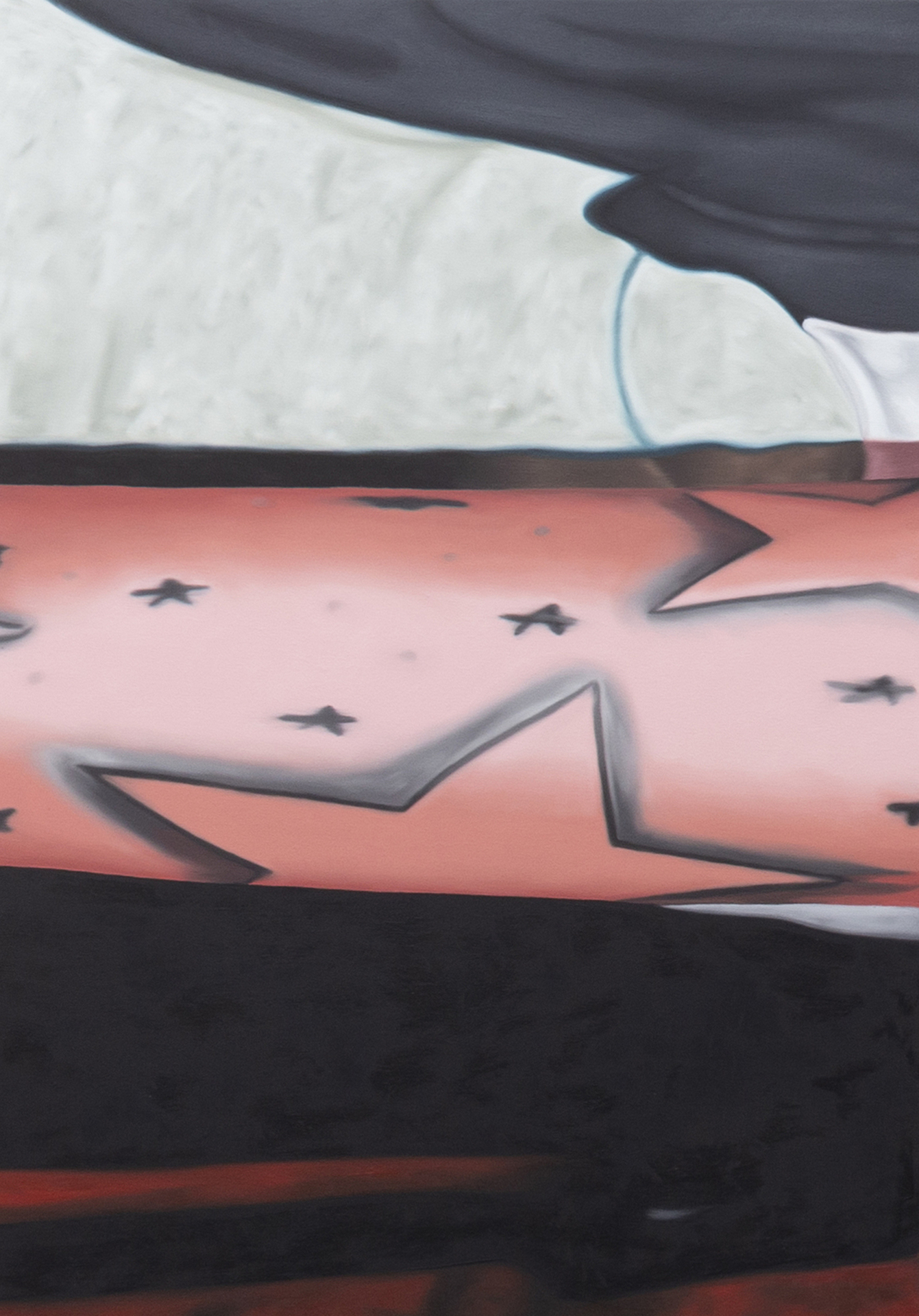 Taylor J Wagstaff, Permanent Star Success (adjusted to fit across four), 2022, (detail 2)