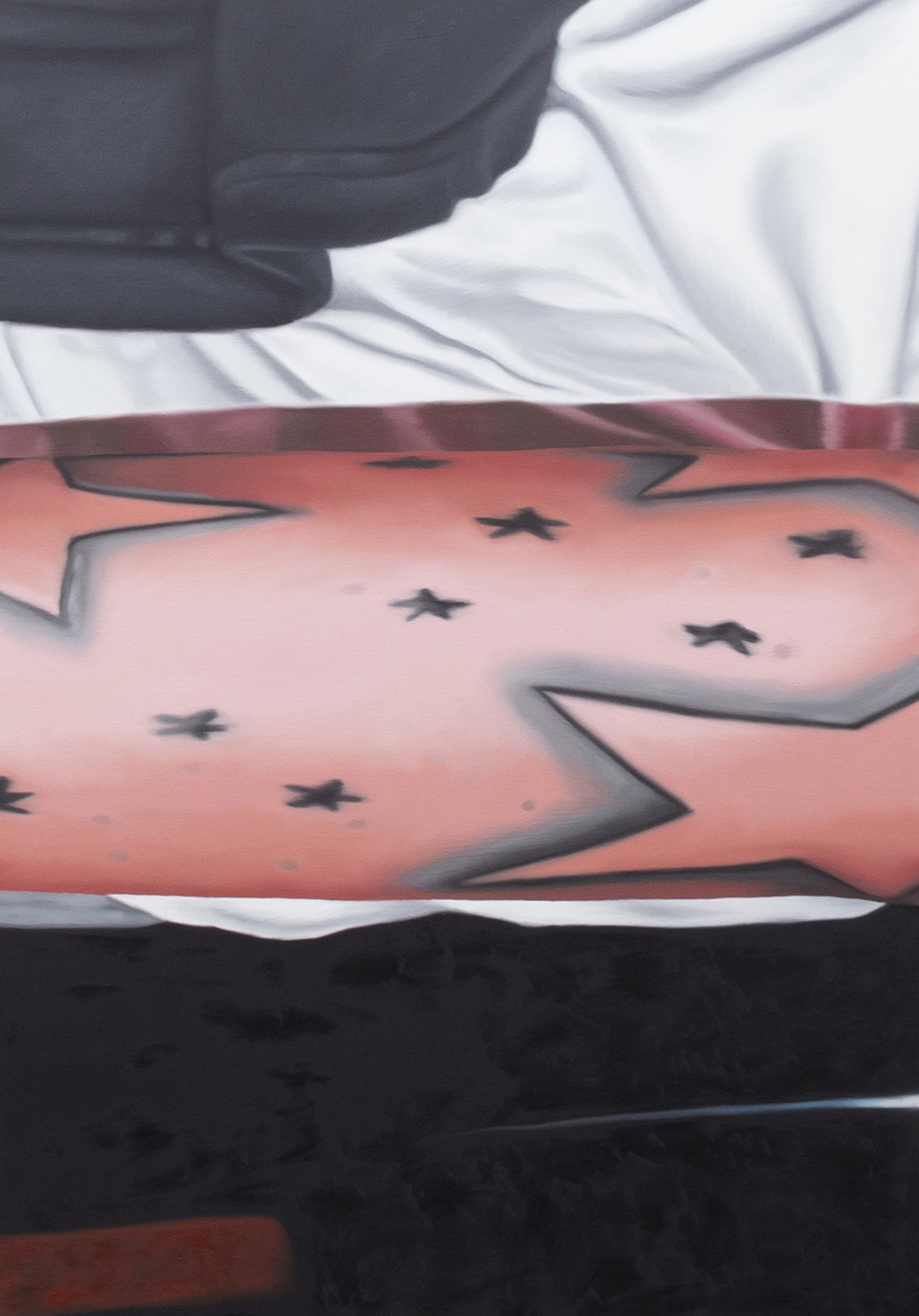 Taylor J Wagstaff, Permanent Star Success (adjusted to fit across four), 2022, (detail 3)