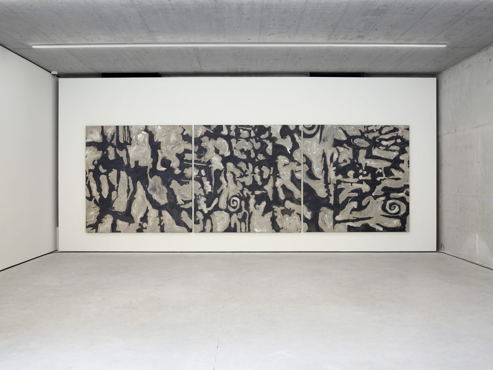 Mauro Ventura, Forest of Metal whispers, 2022, Oil on canvas, 600 x 600 (triptych), 200 x 200 (each)