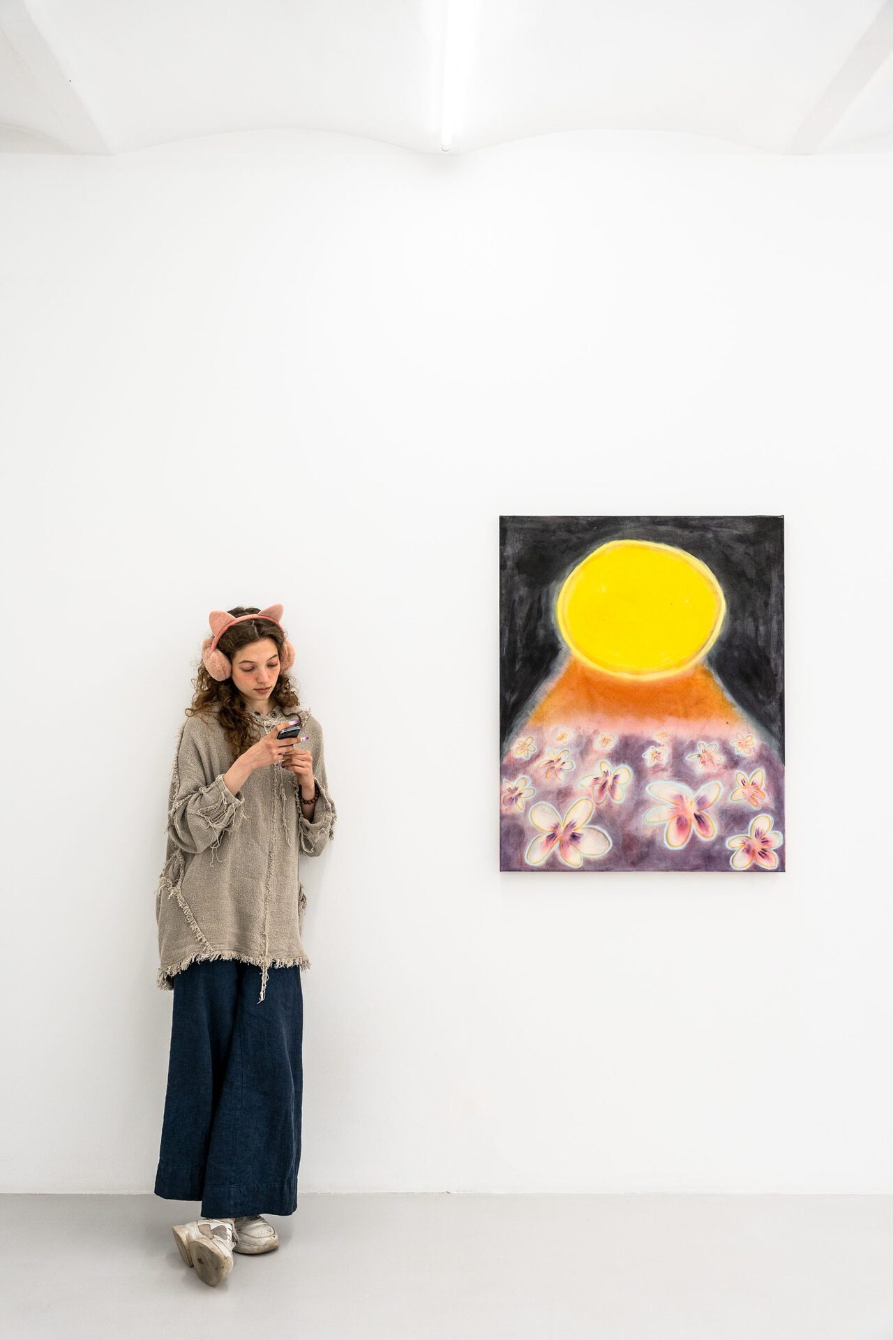 Olga Krykun, Forget-me-nots / Незабудки / Niezapominajki, exhibition view, 2022