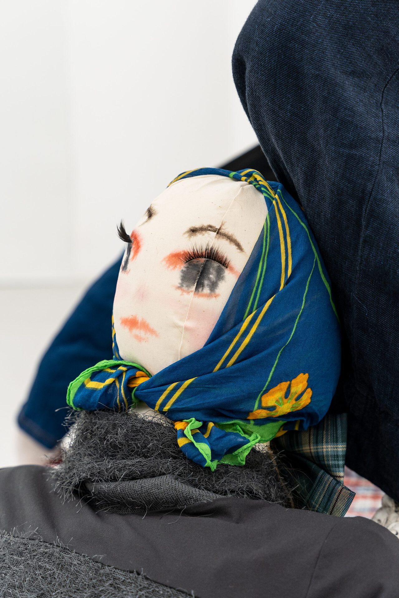 Olga Krykun, Forget-me-nots / Незабудки / Niezapominajki, exhibition view, 2022