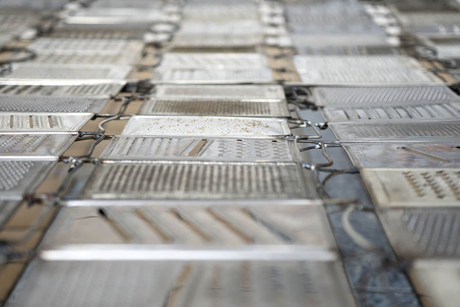 Anica Seidel, Bed, 2022, sculpture, 91 x 115 x 205 cm, Detail 2