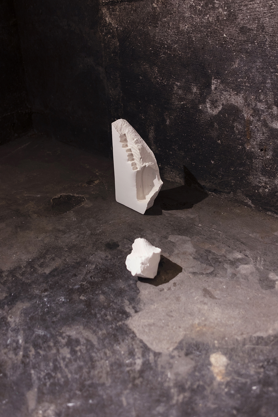 Anna Pelz, Destroy a little something, 2022, plaster