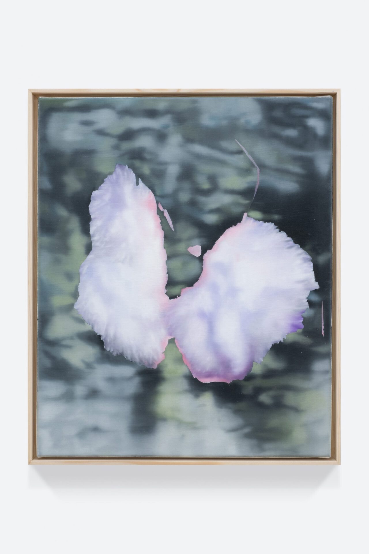 Martina Grilić, Hypermnesia 2, Pink Fur, 2022, oil on canvas, 19.69 x 16.14 inches / 50 х 41 сm