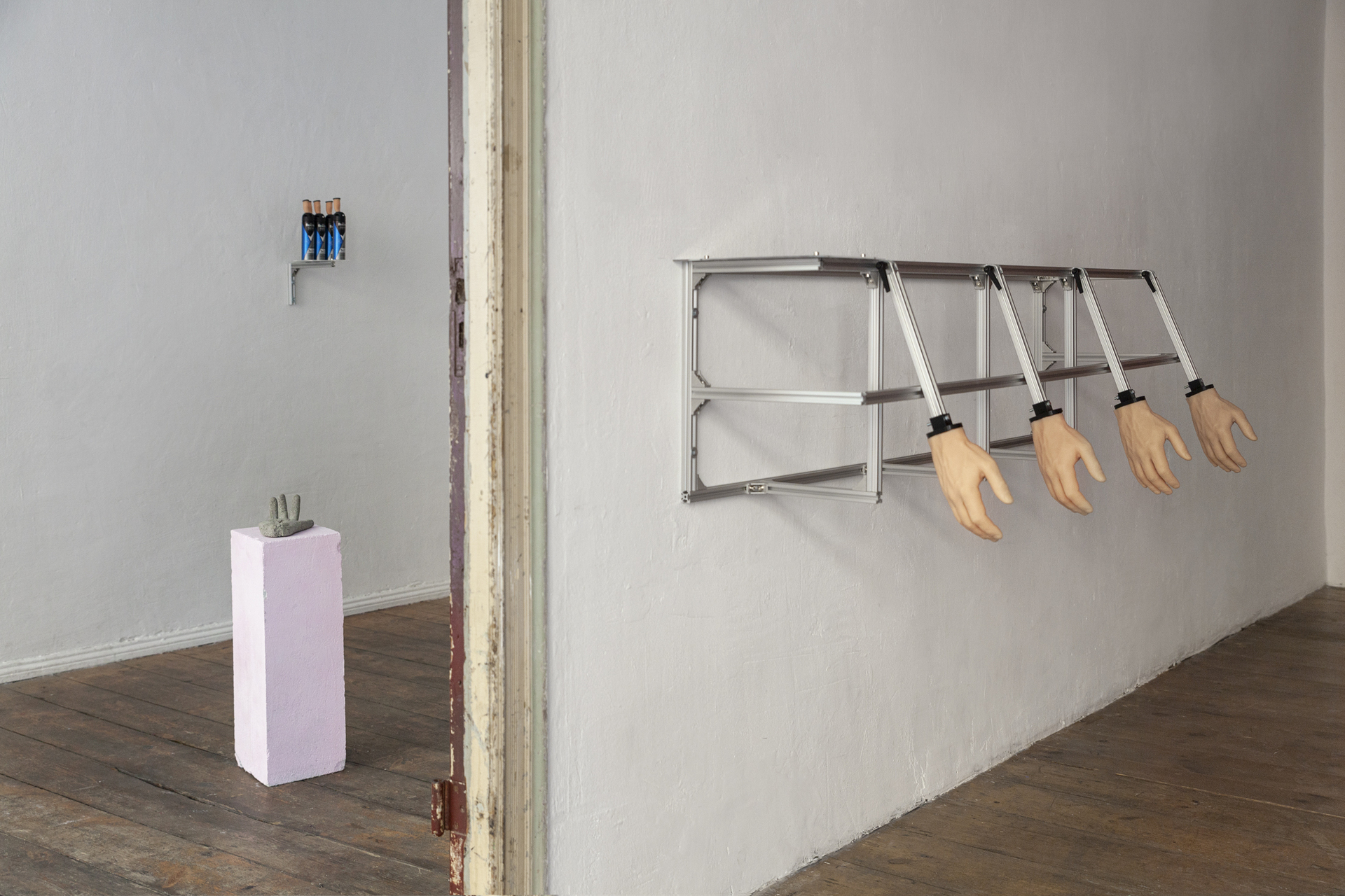 Nicolás Astorga & Christian Kölbl, I'M NOT HERE TO MAKE FRIENDS, view of exhibition 4, 2022.