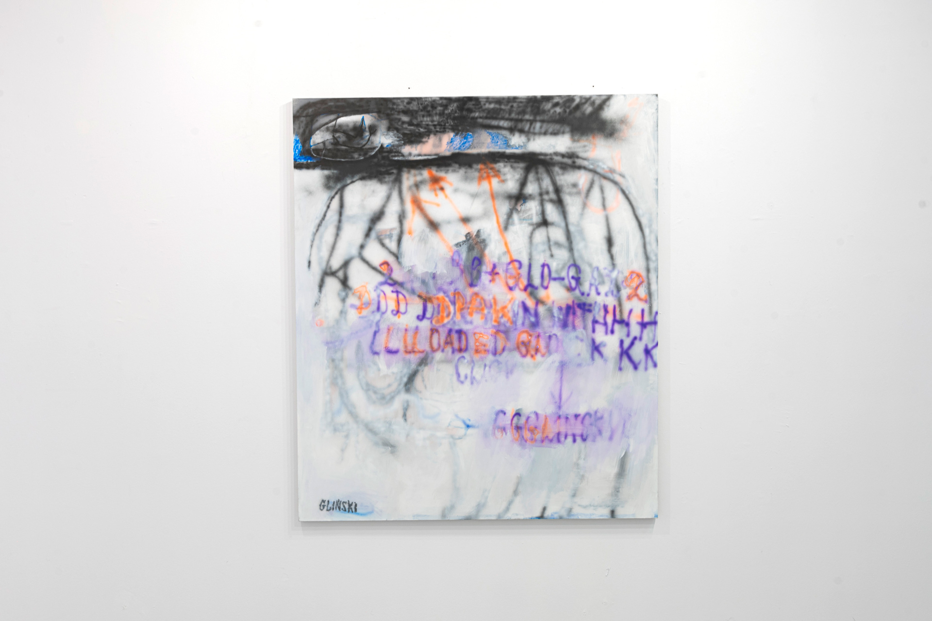 Jakub Glinski - Memory Removal 005, 2022, acrylic on canvas, 120 x 140 cm
