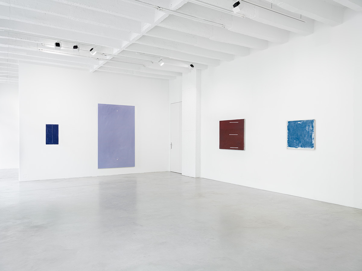Gerhard Kassner; Installation view “John Zurier – Level Distance“, Galerie Nordenhake Berlin, 2022, Courtesy the artist and Galerie Nordenhake Berlin/Stockholm/Mexico City