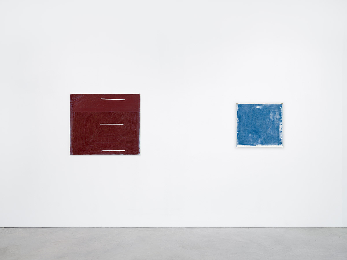 Gerhard Kassner; Installation view “John Zurier – Level Distance“, Galerie Nordenhake Berlin, 2022, Courtesy the artist and Galerie Nordenhake Berlin/Stockholm/Mexico City