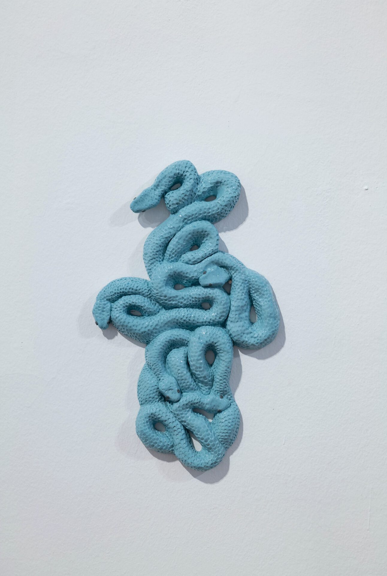 Julia Belova "Creeping Cross" 2022 porcelain, glaze 30 x 22 cm