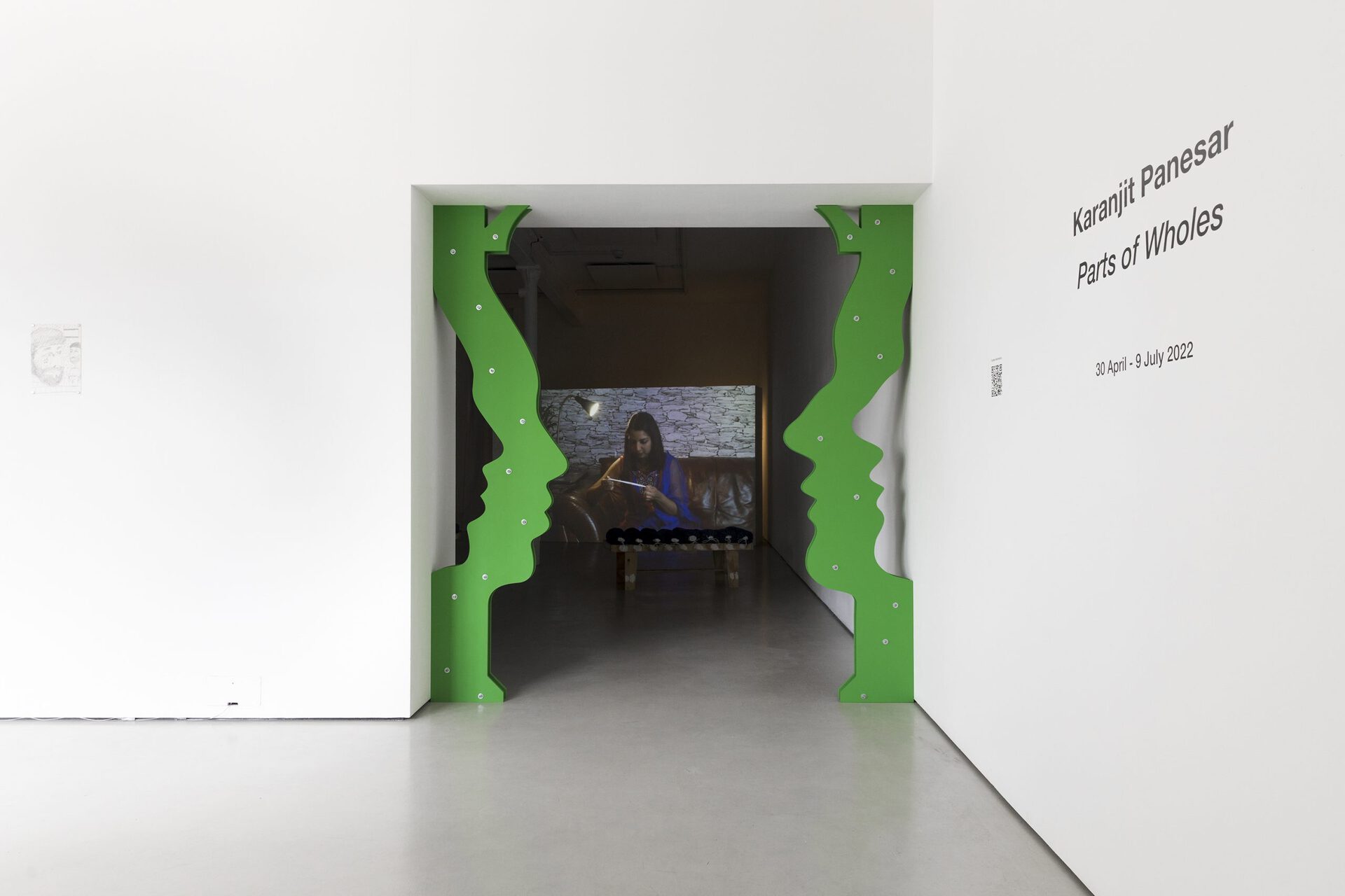 Karanjit Panesar, Parts of Wholes installation view, Workplace Foundation, 2022