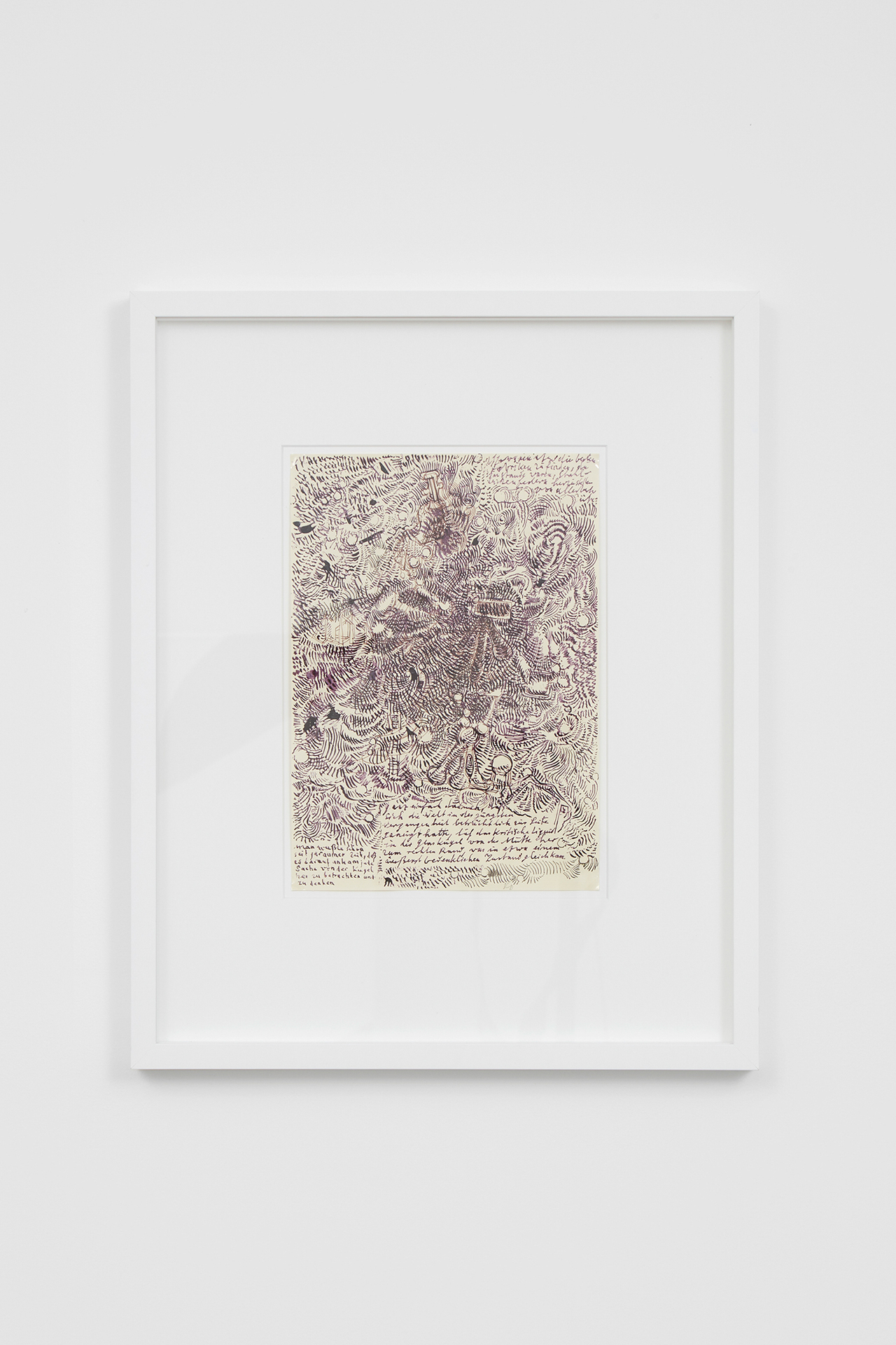 Frank Diersch Fabriken, 2017, Shellac ink on paper, 29.7 × 21 cm