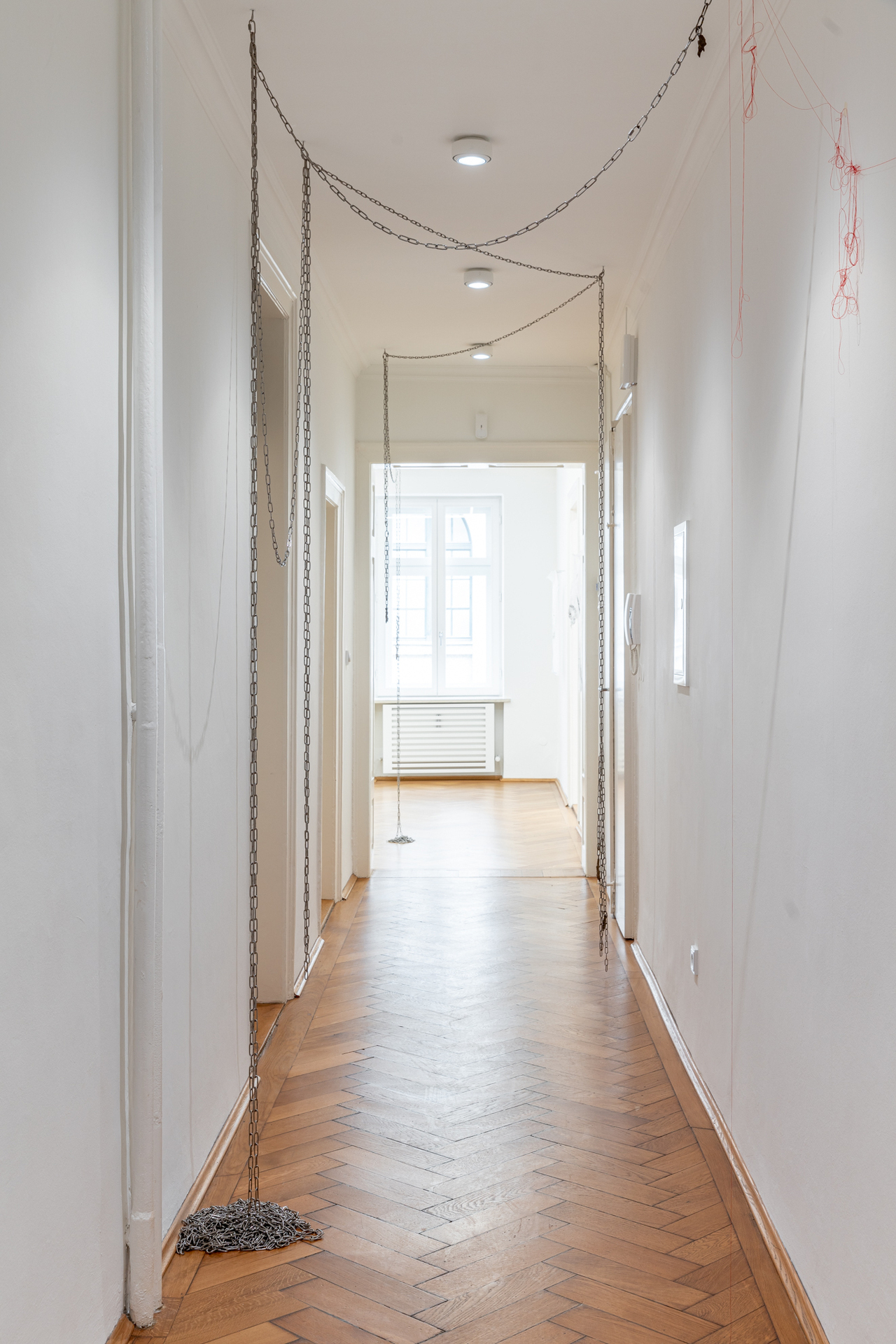 Installation view "Materials for Virtue / Incandescent Flare" (Curated by Àngels Miralda), Britta Rettberg Munich 2022