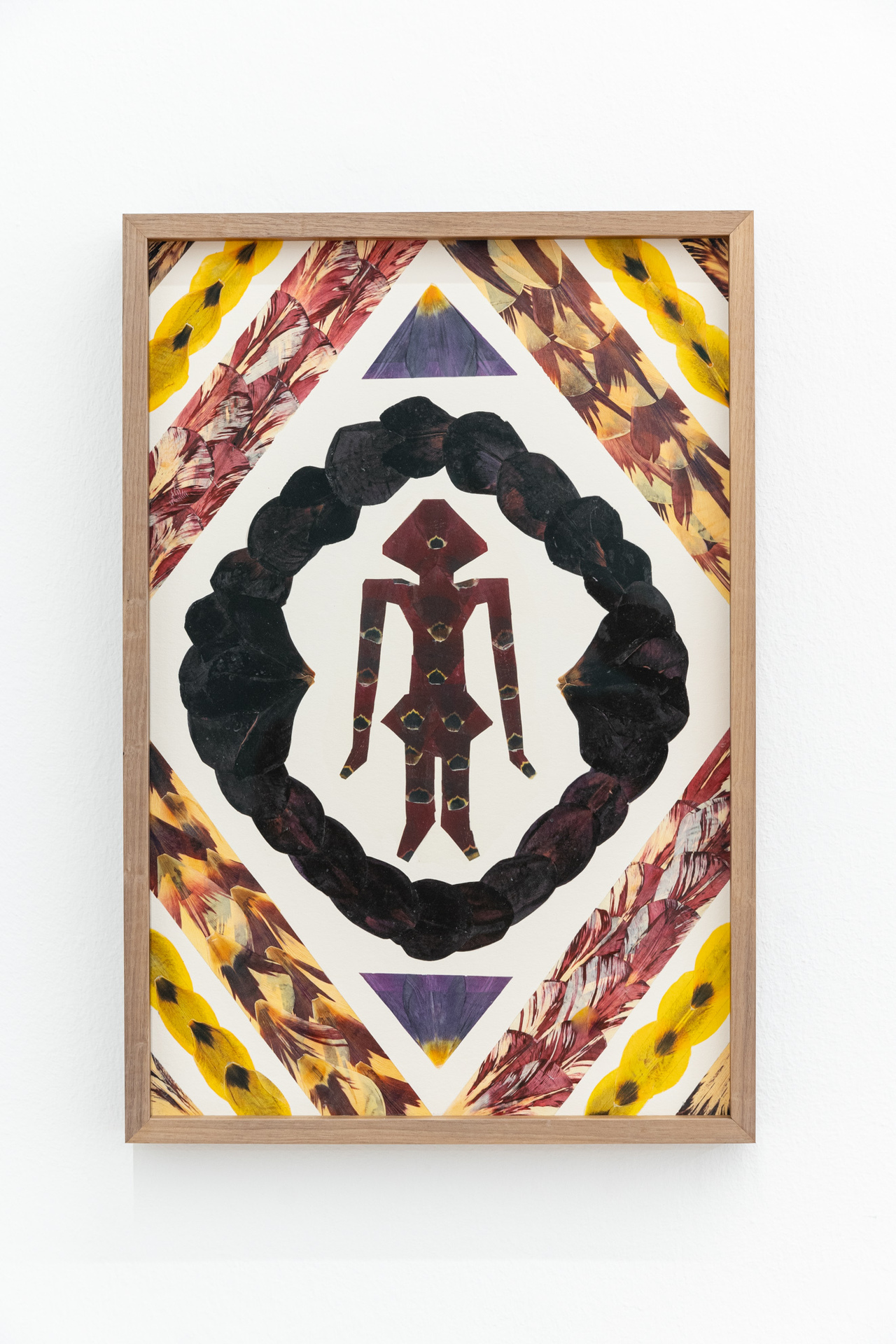 Jennifer Tee, "Tampan the Collected Body", 2018, print on museum etching paper, 48 x 32,5 x 3 cm