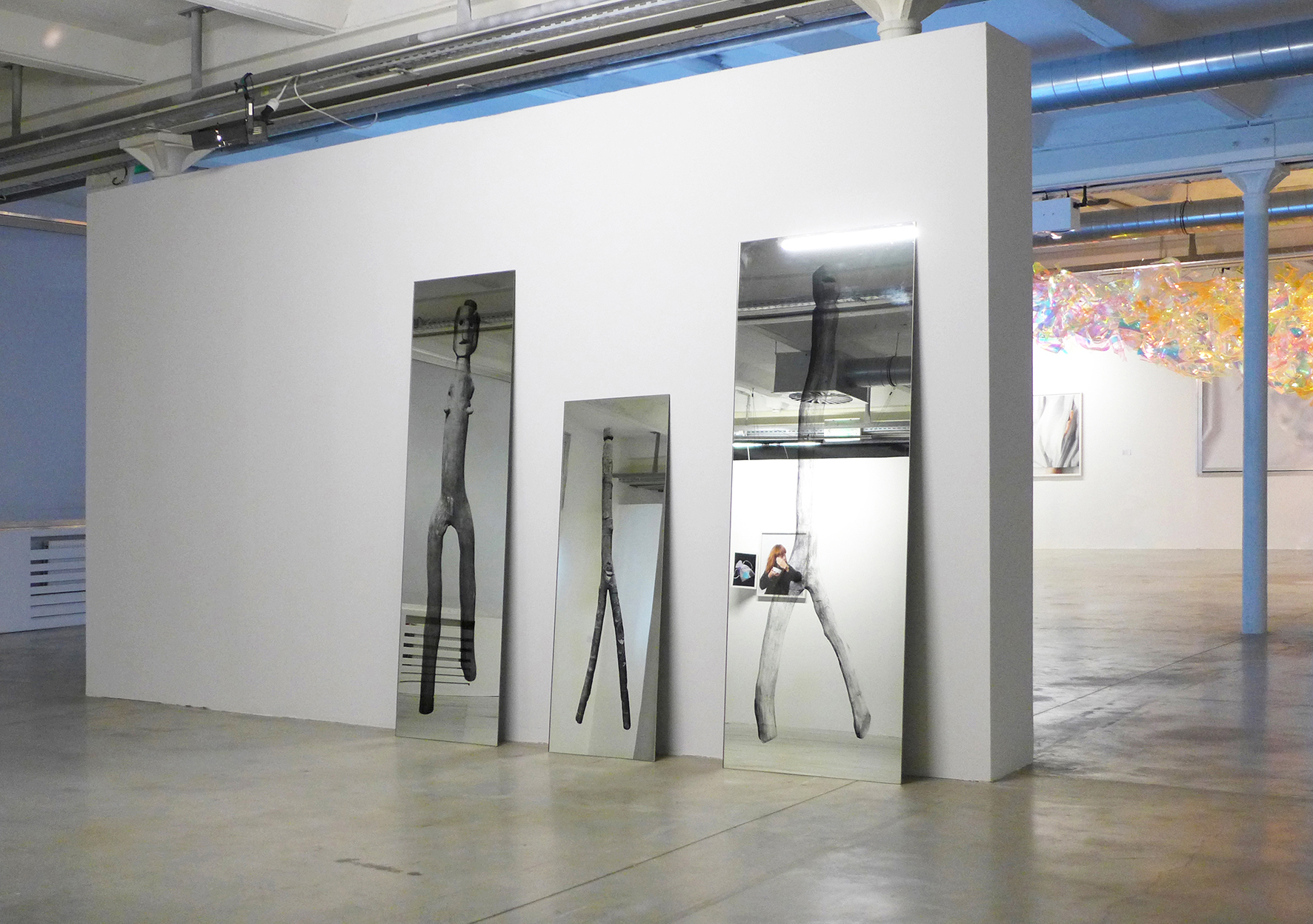 Alexandra Leykauf, Stick Men, 2021, installation view