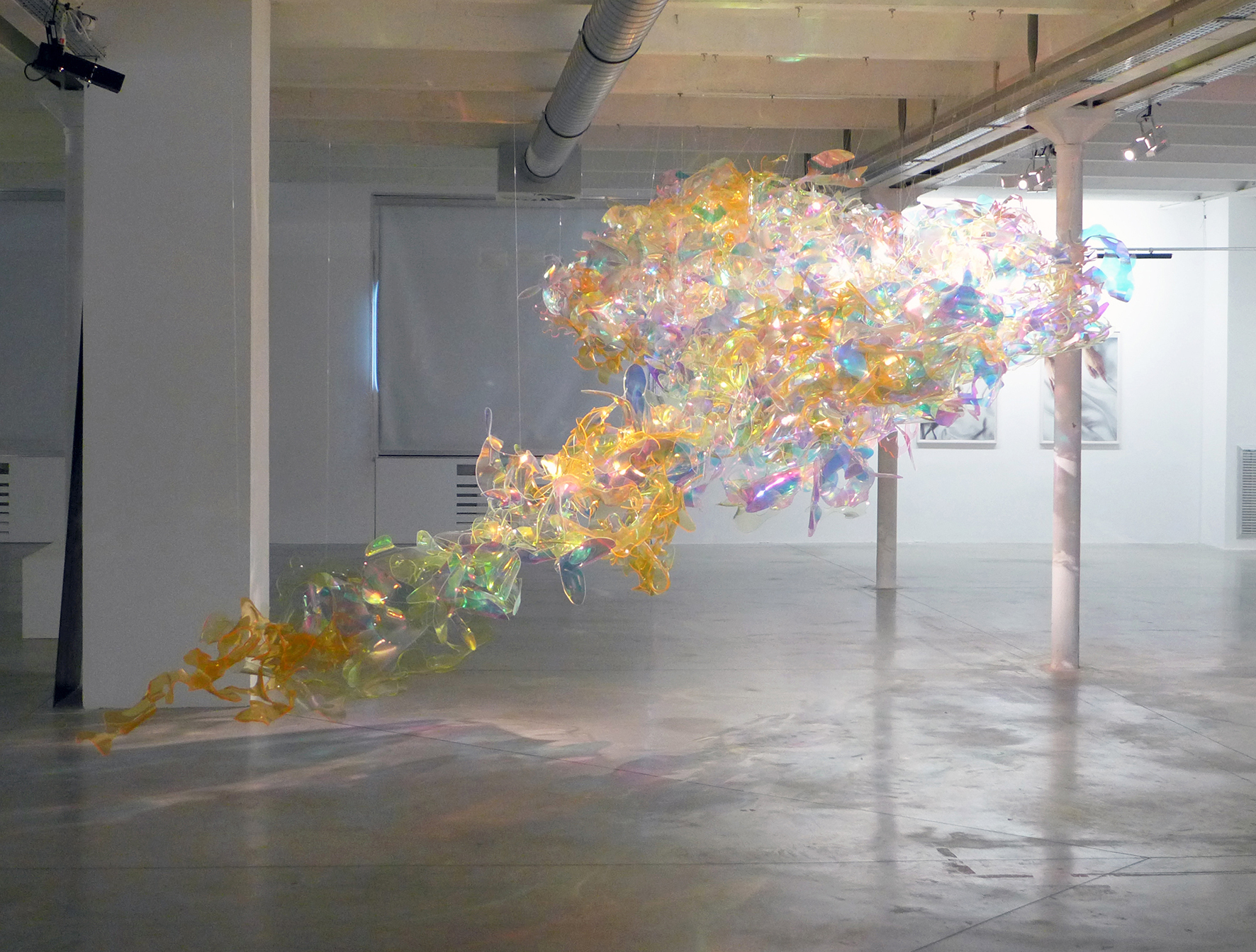 Berta Fischer, Garmion, 2020, acrylic glass, approx. 250 x 300 x 450 cm