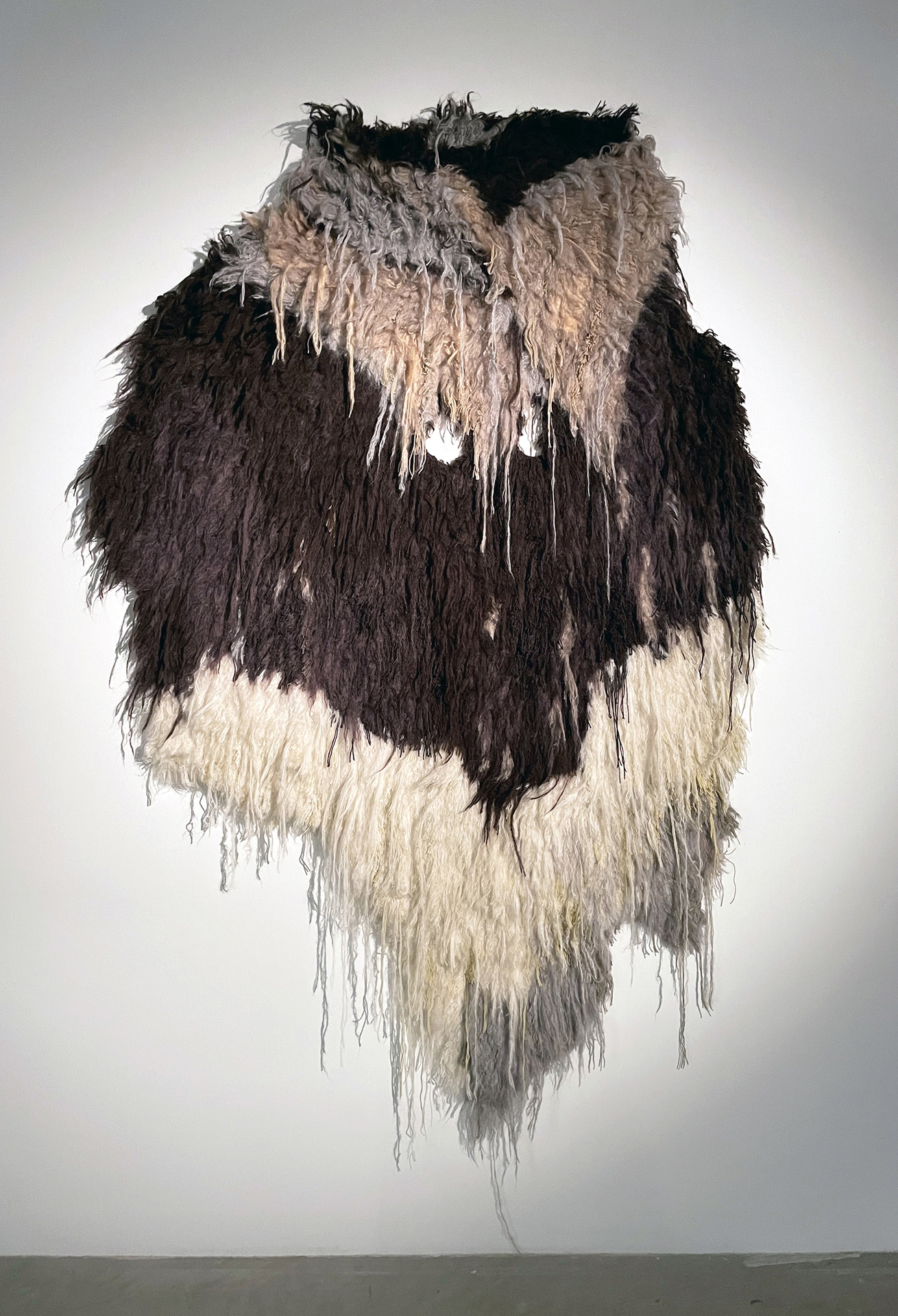 Caroline Achaintre, Igor, 2019, hand tufted wool 260 × 165 cm