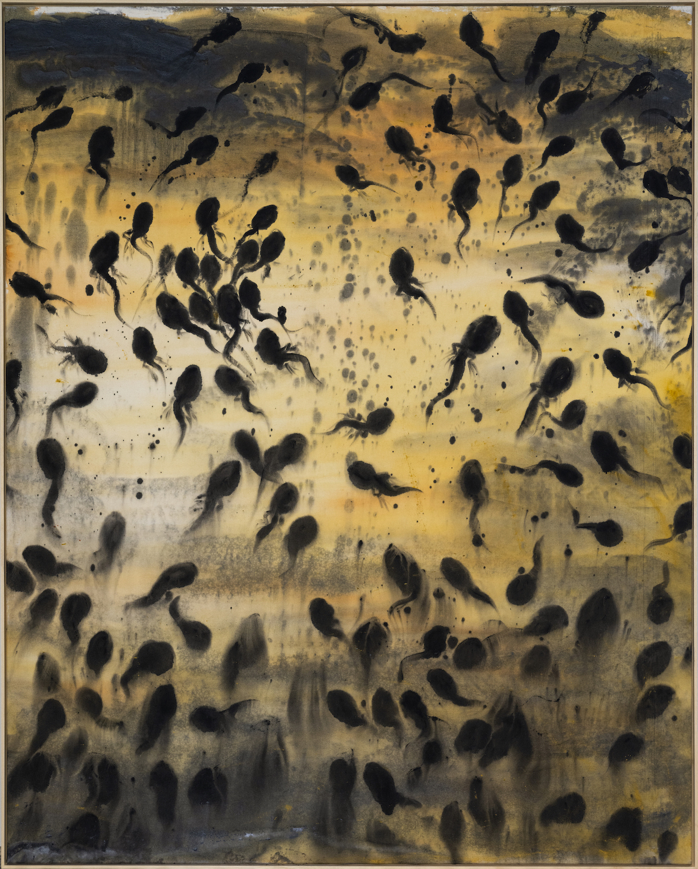 Andrej Dúbravský – Only one in hundred, 2022, Acrylic on canvas , 200 x 250 cm