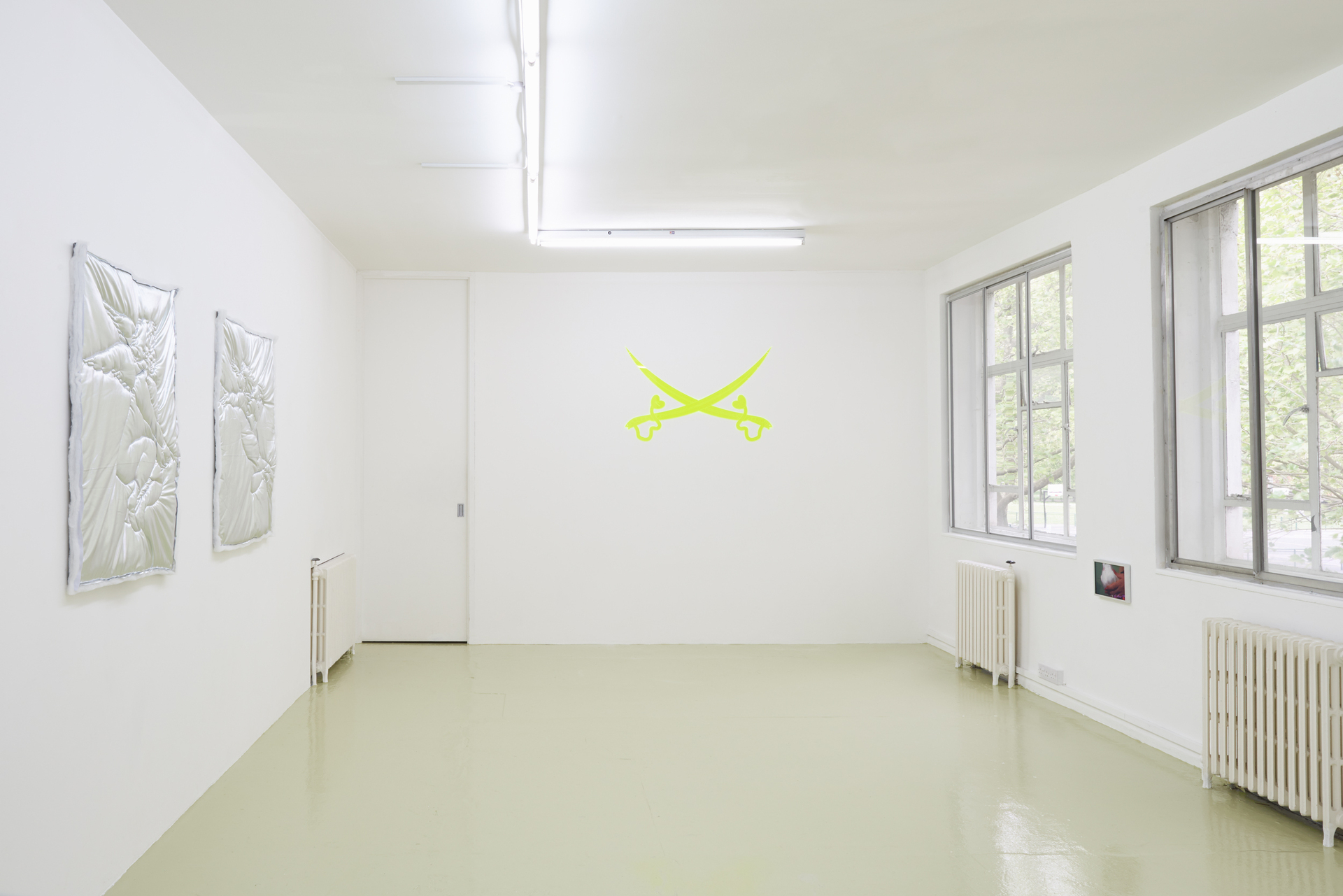 Shamiran Istifan, Precious Pipeline, installation view, Moarain House, London 29 April—11 June 2022 Photography by Theo Christelis