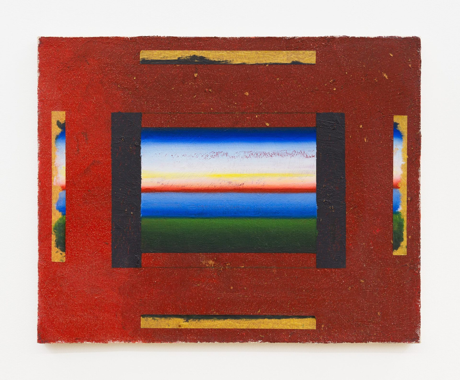 Phillip John Velasco Gabriel Untitled , 2014, Oil on canvas, 16 x 20 x 1 cm.