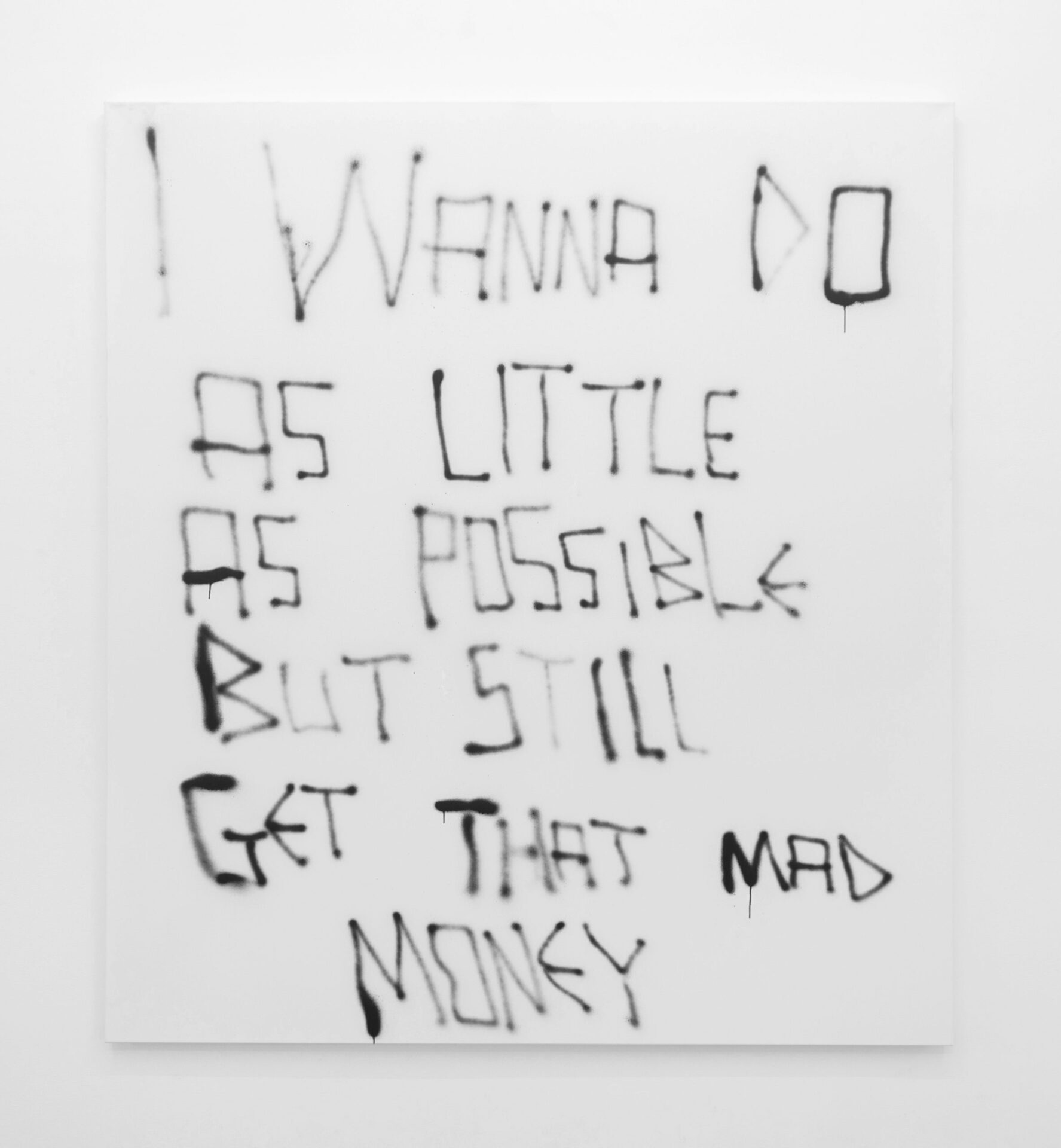 Richie Culver, Mad Money, 2022, Acrylic and lacquer on canvas, 200 x 180 cm, 78 3/4 x 70 7/8 in