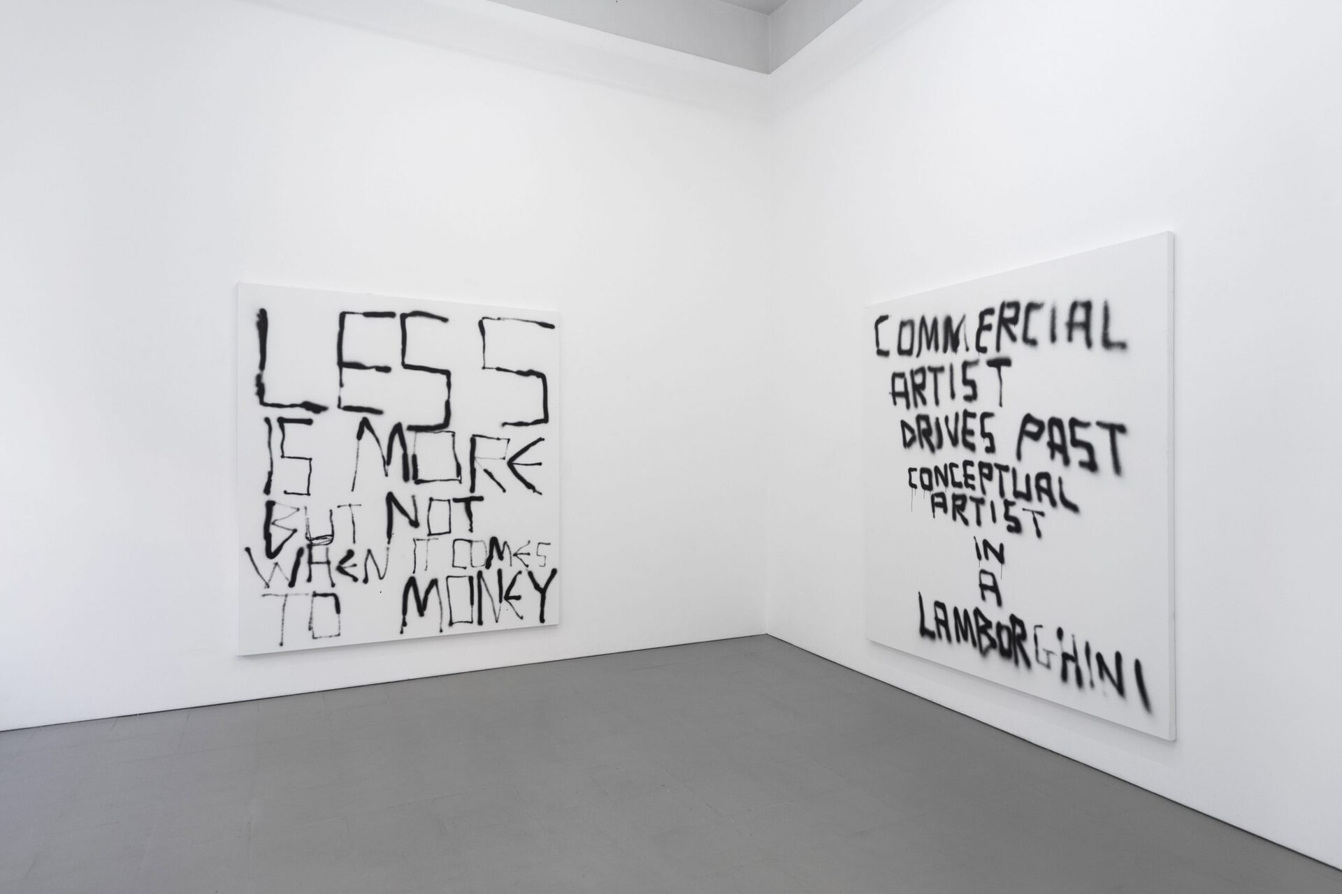 Installation View: Richie Culver & Philip Newcombe - "Thinking Positive", 2022