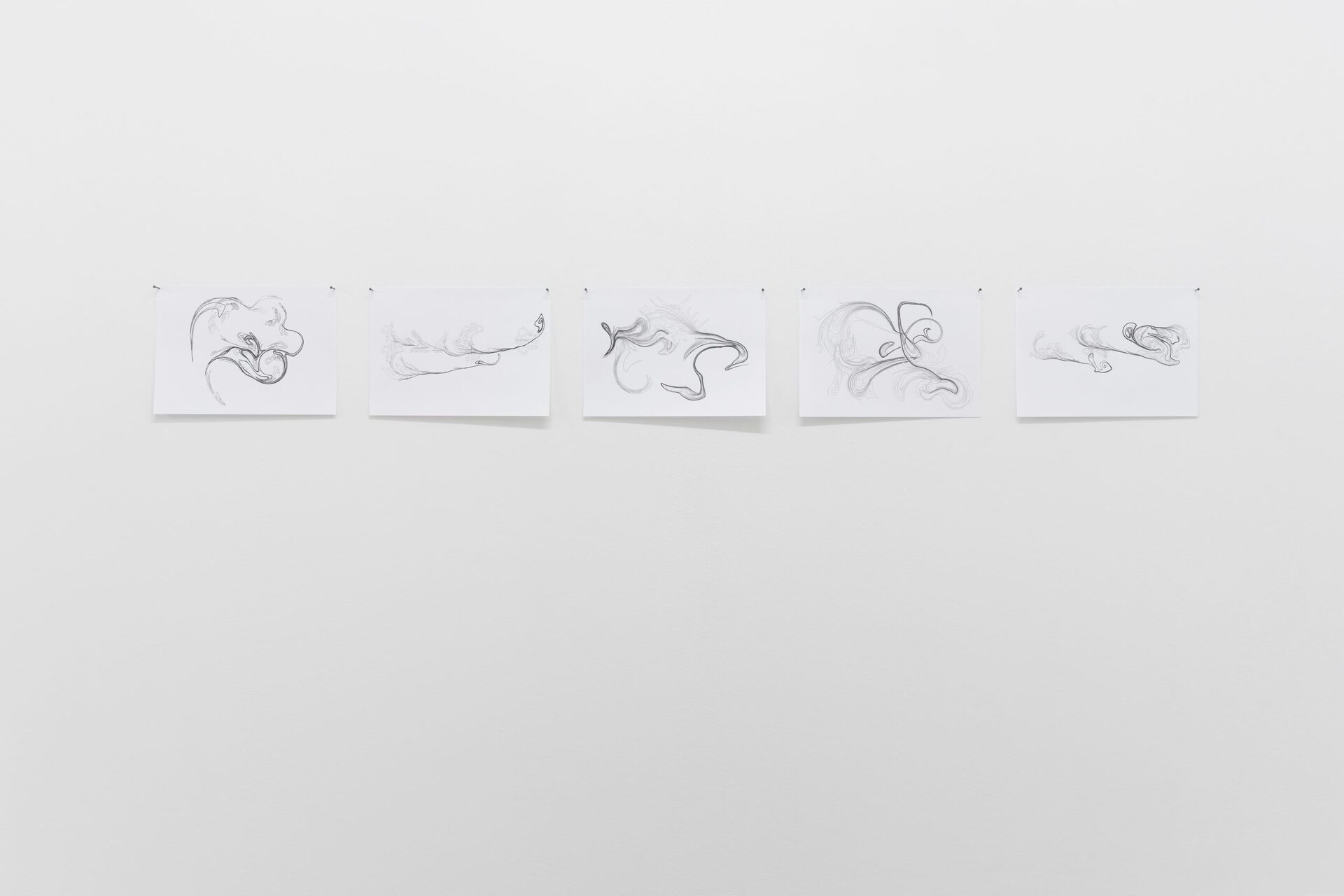 Ceylan Öztrük, Series of six A4 inkjet prints, each, Untitled, 2022