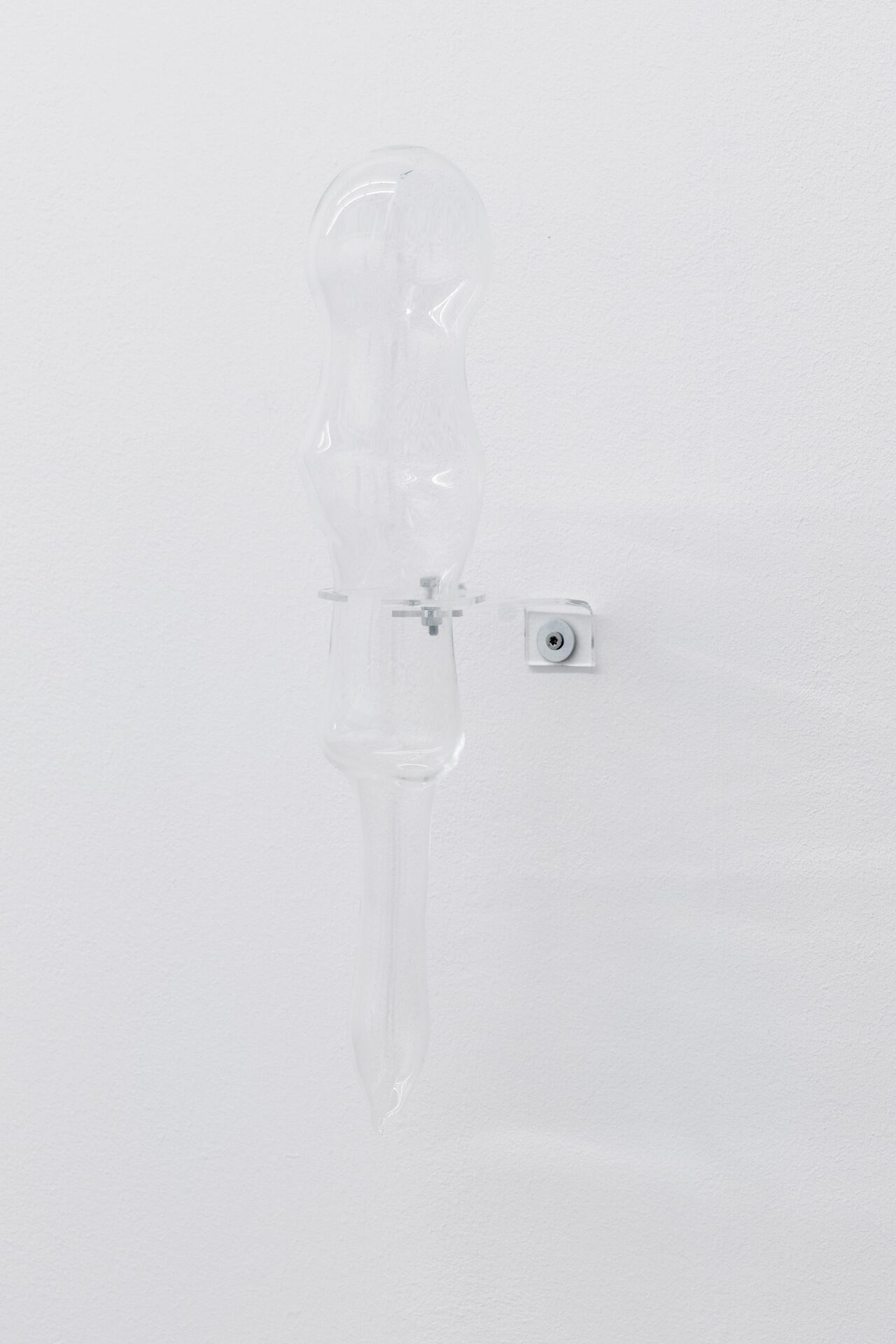 Ceylan Öztrük, Untitled, 2022, blown glass, 30 x 5 x 13 cm