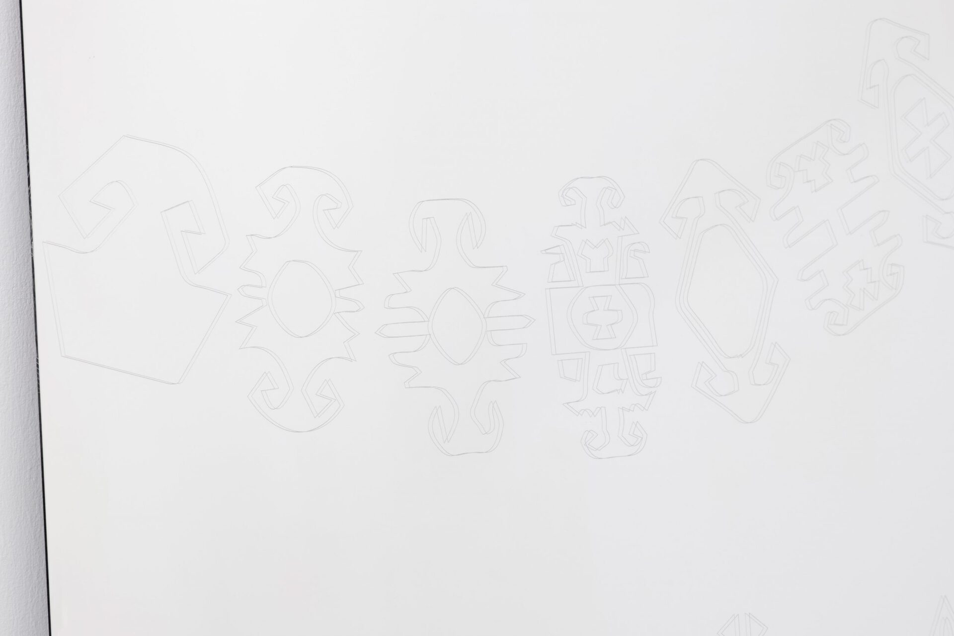 Ceylan Öztrük, detail, Untitled, 2022, Plexiglass, 179 x 85 x 17 cm