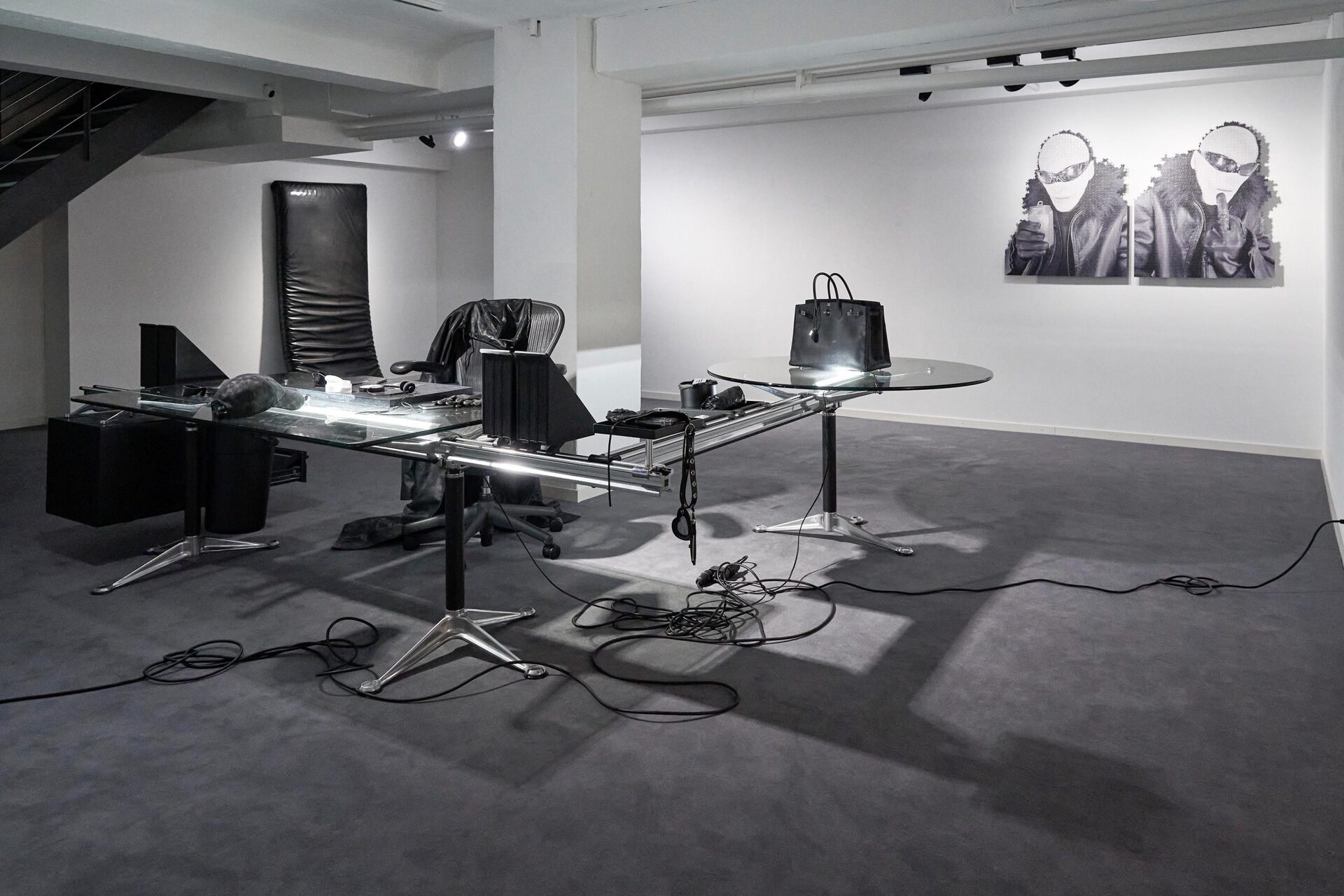 Exhibition view, SHOOTING STAR by Julian-Jakob Kneer